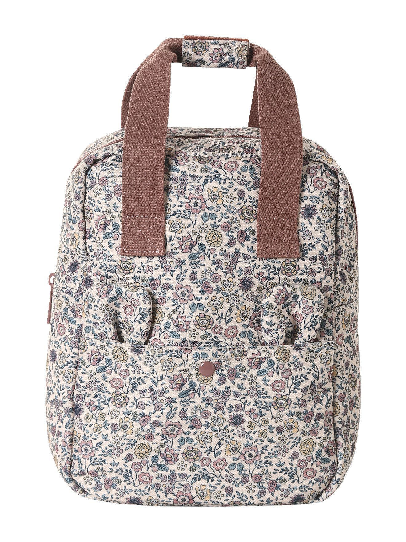 vertbaudet Rucksack Mädchen Rucksack für Kita & Grundschule, mit Blumen