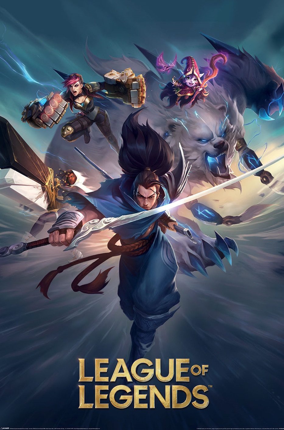 Poster MB 34 - League of Legends - Key Art - Poster 61x91,5 cm