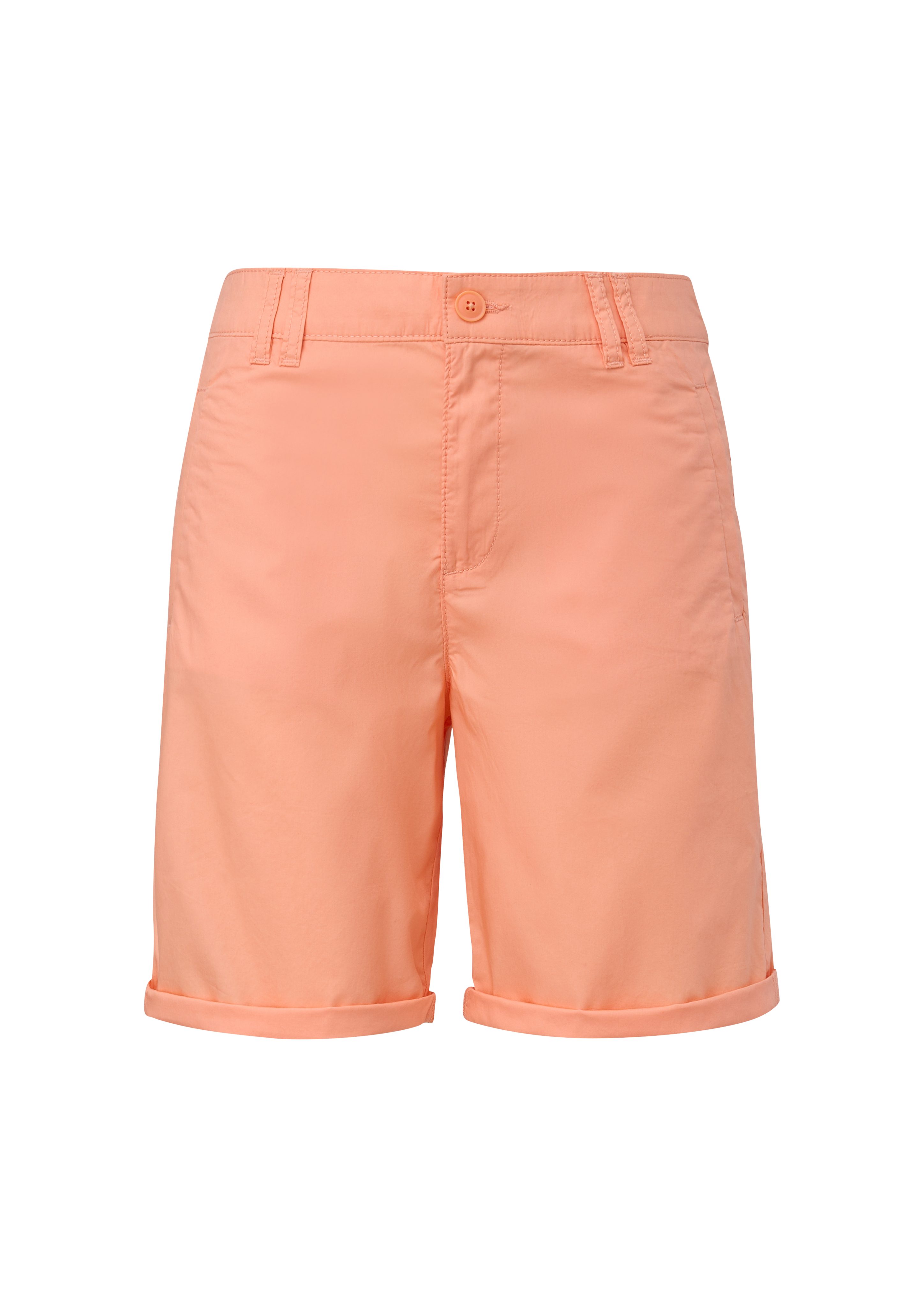 s.Oliver Regular: aus Shorts Shorts papaya Lyocellmix