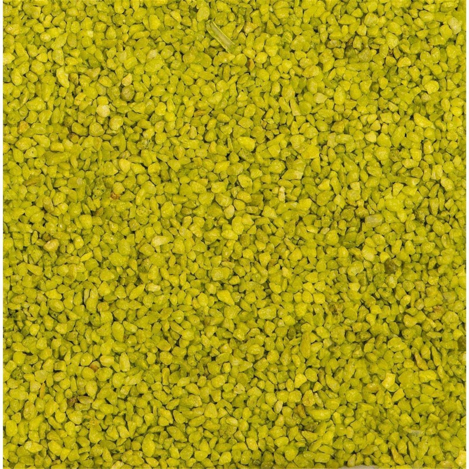 Eurosand Dekosand Granulat 2-3 mm apfelgrün (Beutel 1 kg)