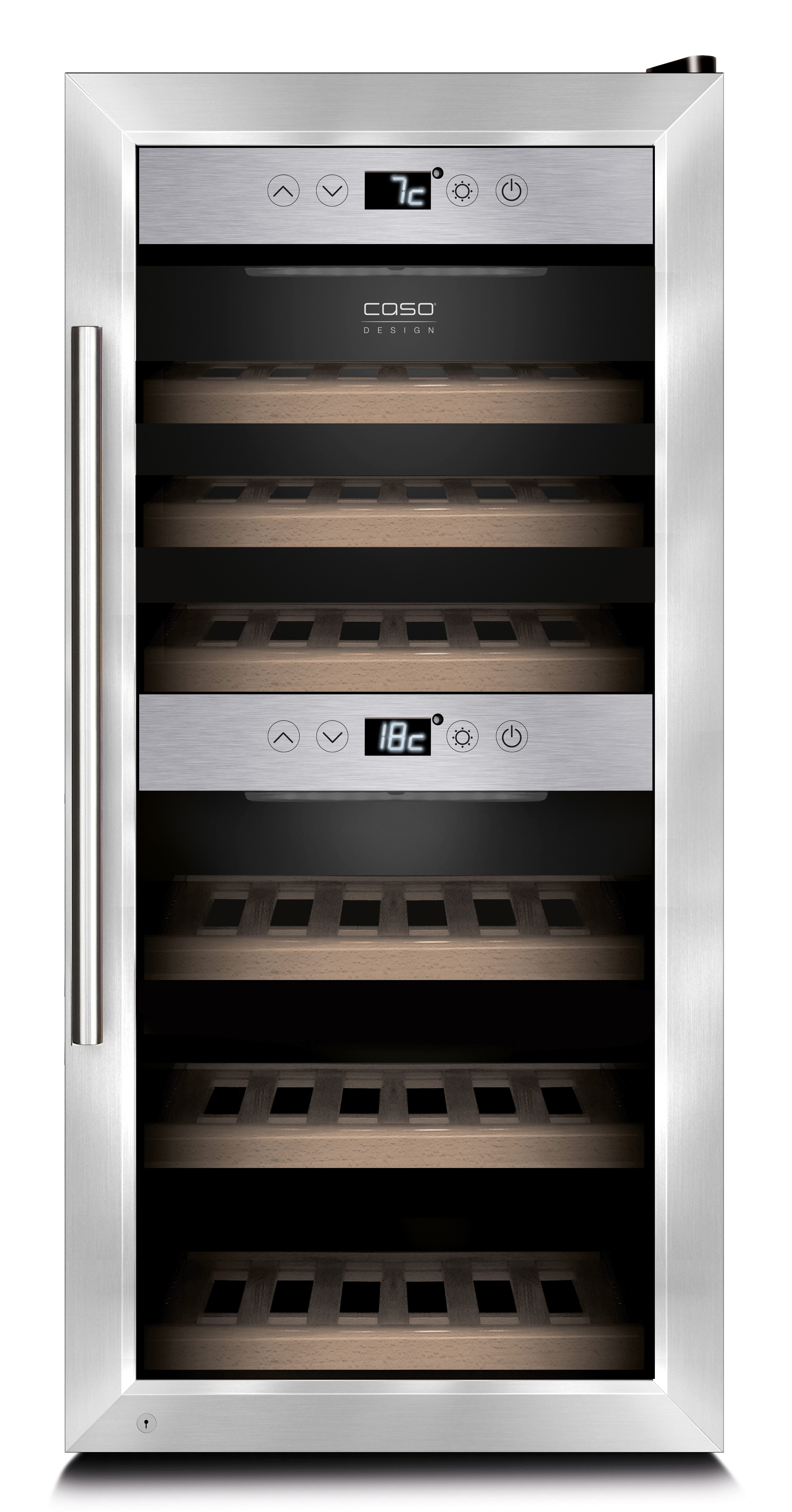 Caso Weinkühlschrank 719, WineComfort 240 Smart, für 24 Standardflaschen á 0,75l