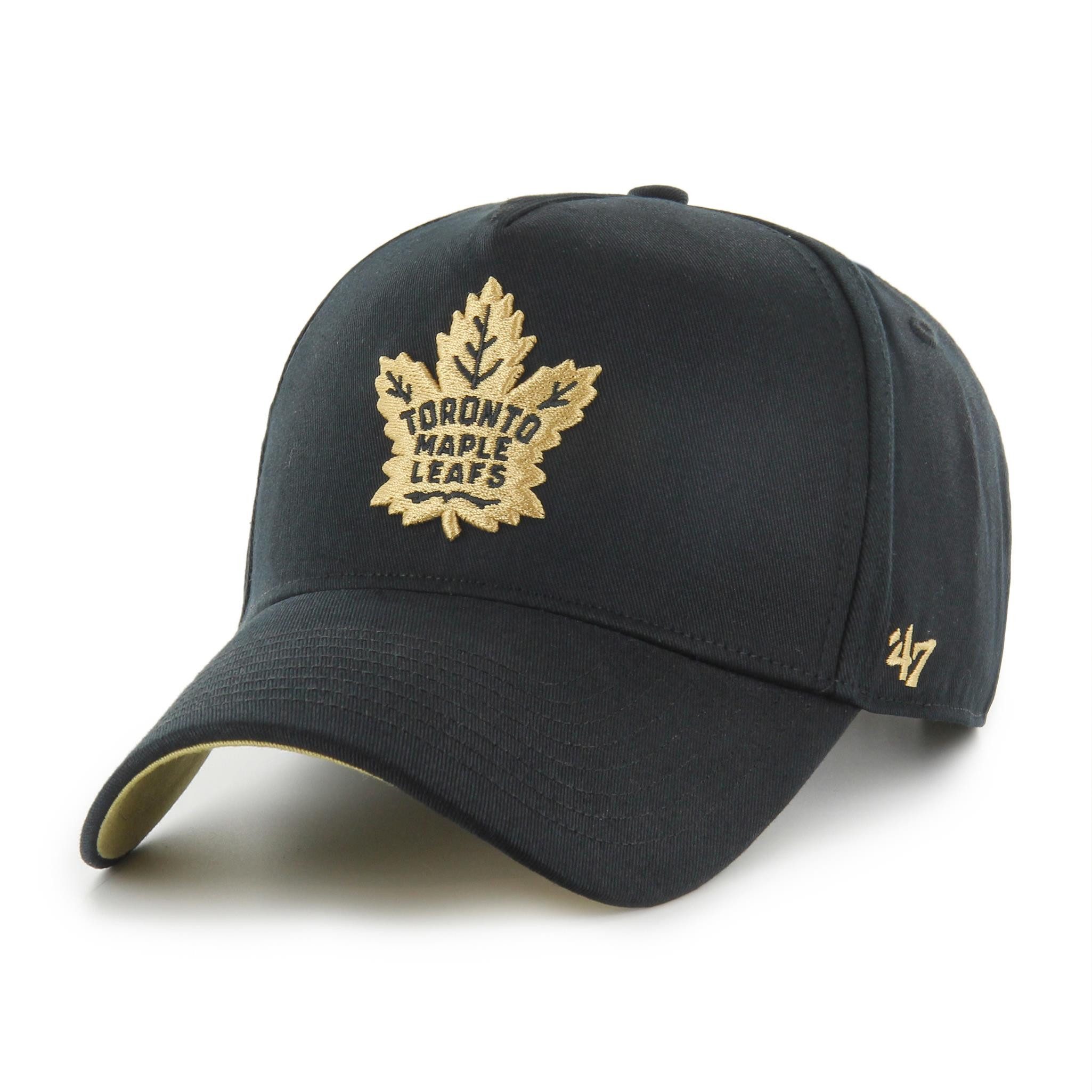 Baseball Cap '47 Brand Cap NHL Toronto Maple Leafs Sure Shot TT Cotton MVP DT Black