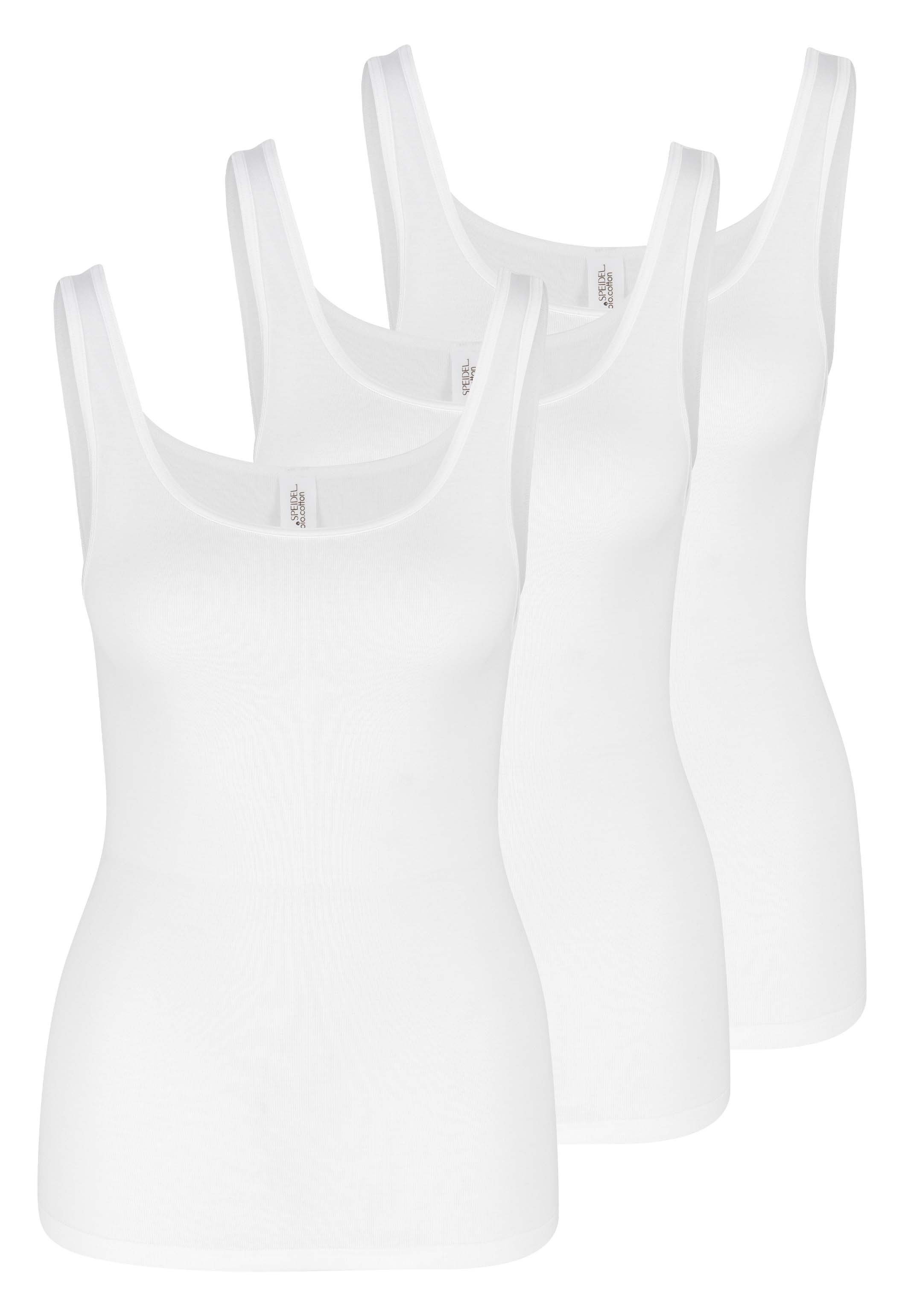 Speidel Unterhemd 3er Pack bio.cotton (Spar-Set, 3-St) Unterhemd / Top - Baumwolle - Baumwolle für ein natürliches Hautgefühl