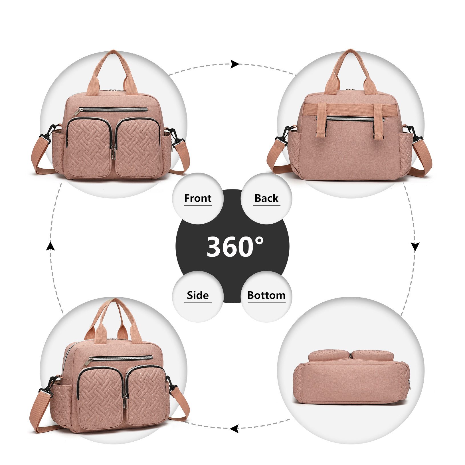 KONO Wickeltasche für Babys – Bild 4 von 5