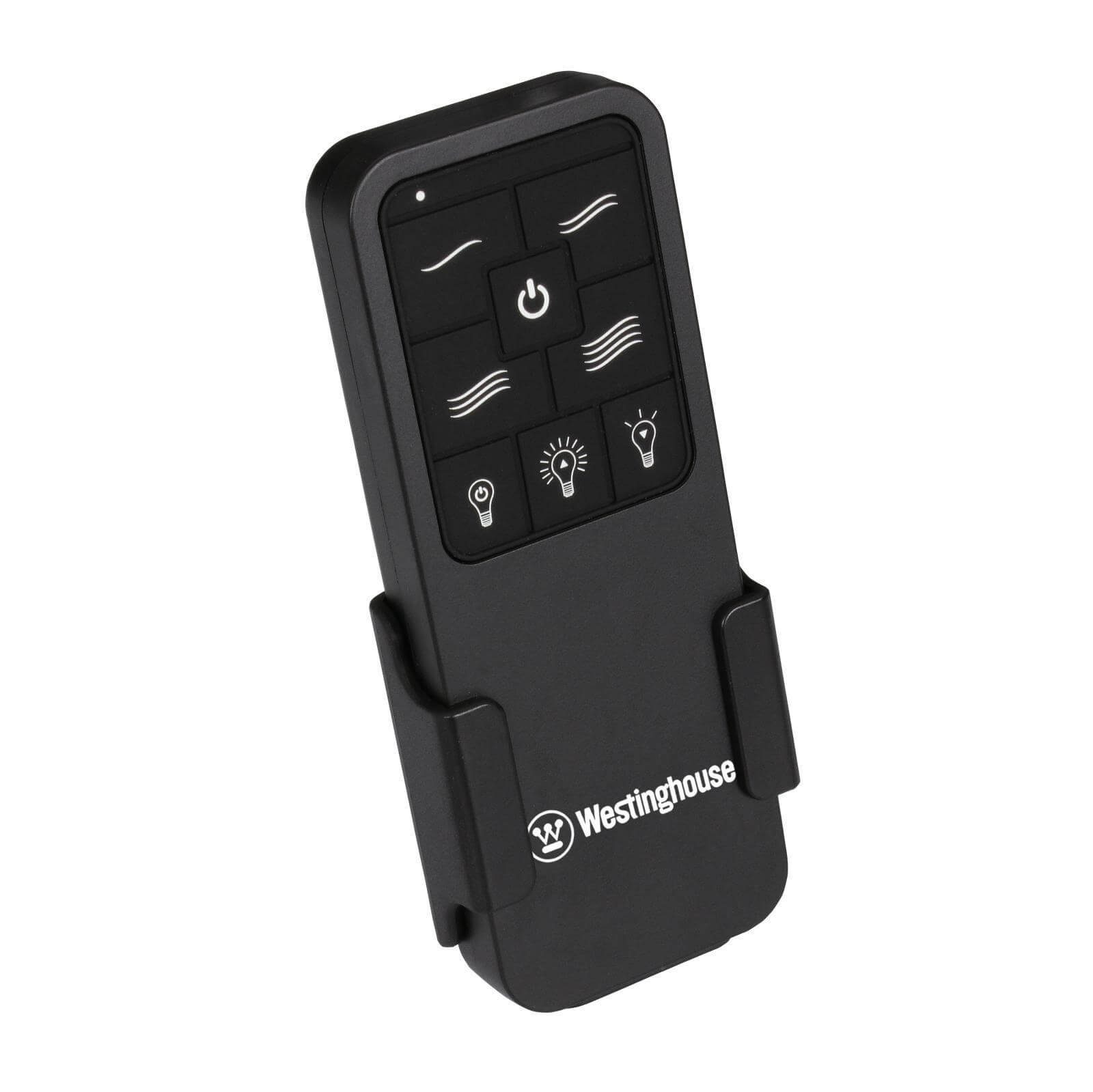 Westinghouse Deckenventilator Westinghouse Funk Fernbedienung mit Dimmer Schwarz, dimmbar
