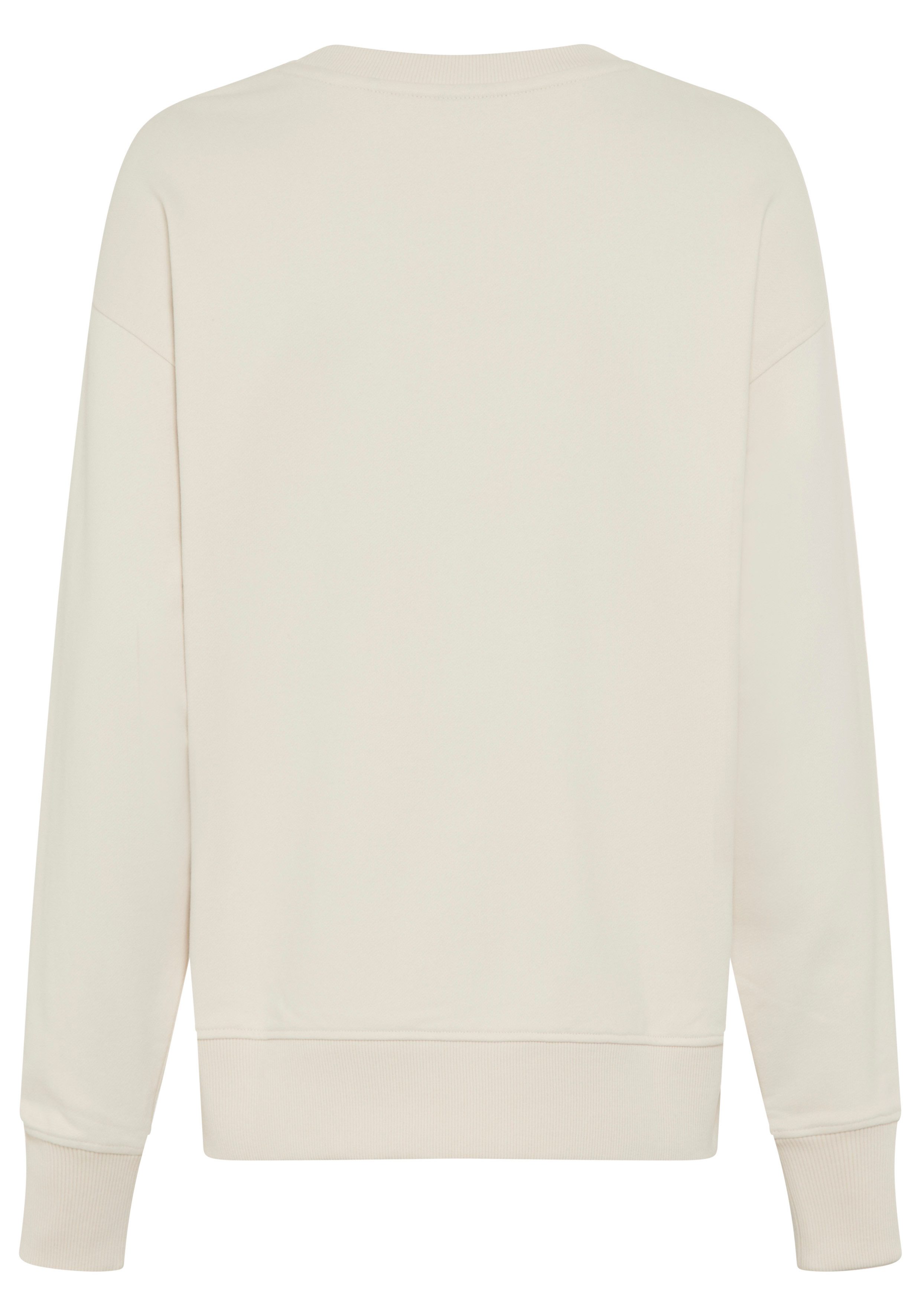 BOSS ORANGE Sweatshirt Eteia Premium Damenmode oversized, Rundhals, mit BOSS Logo