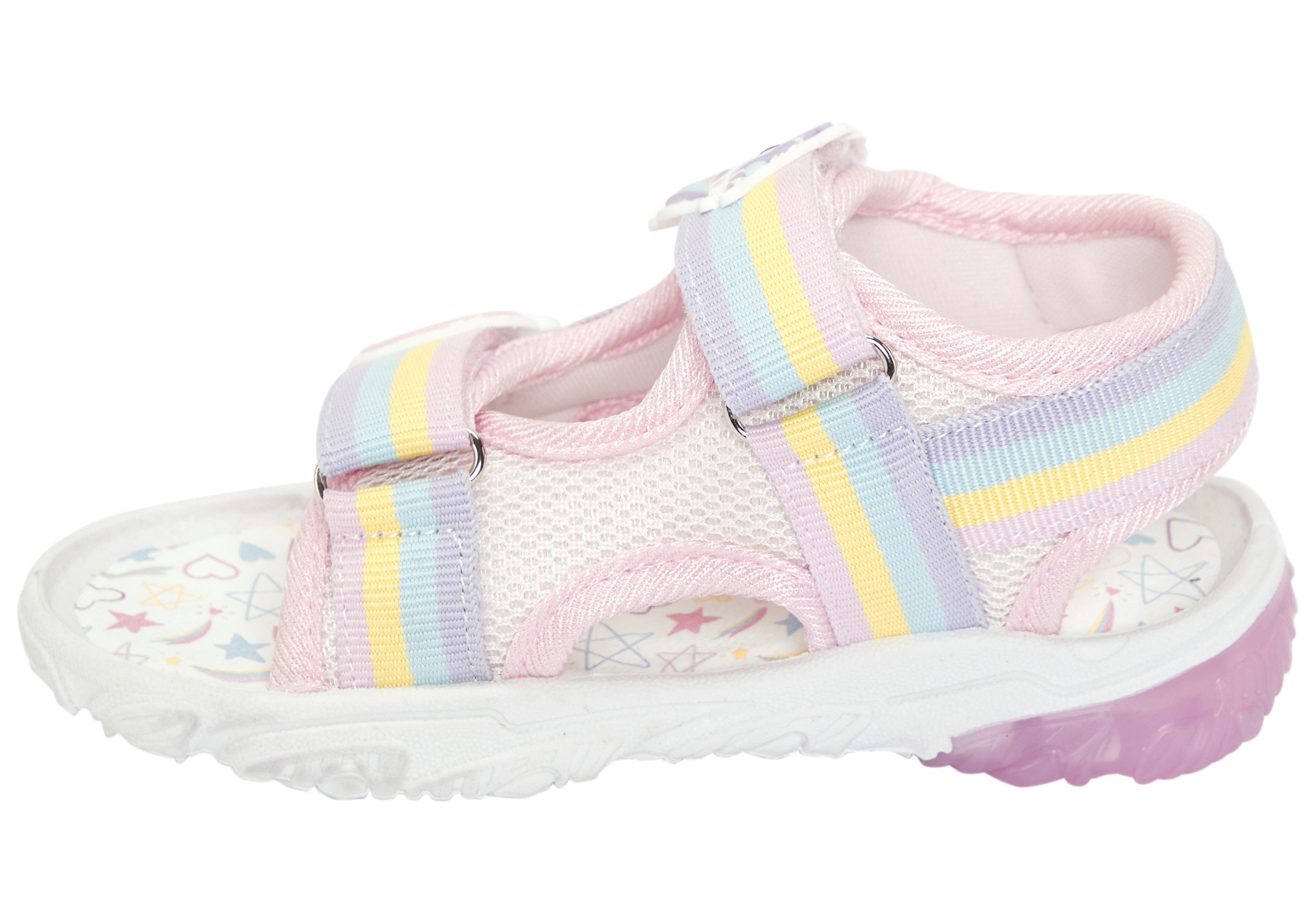 Disney UNICORN Sandale mit cooler Blinkfunktion