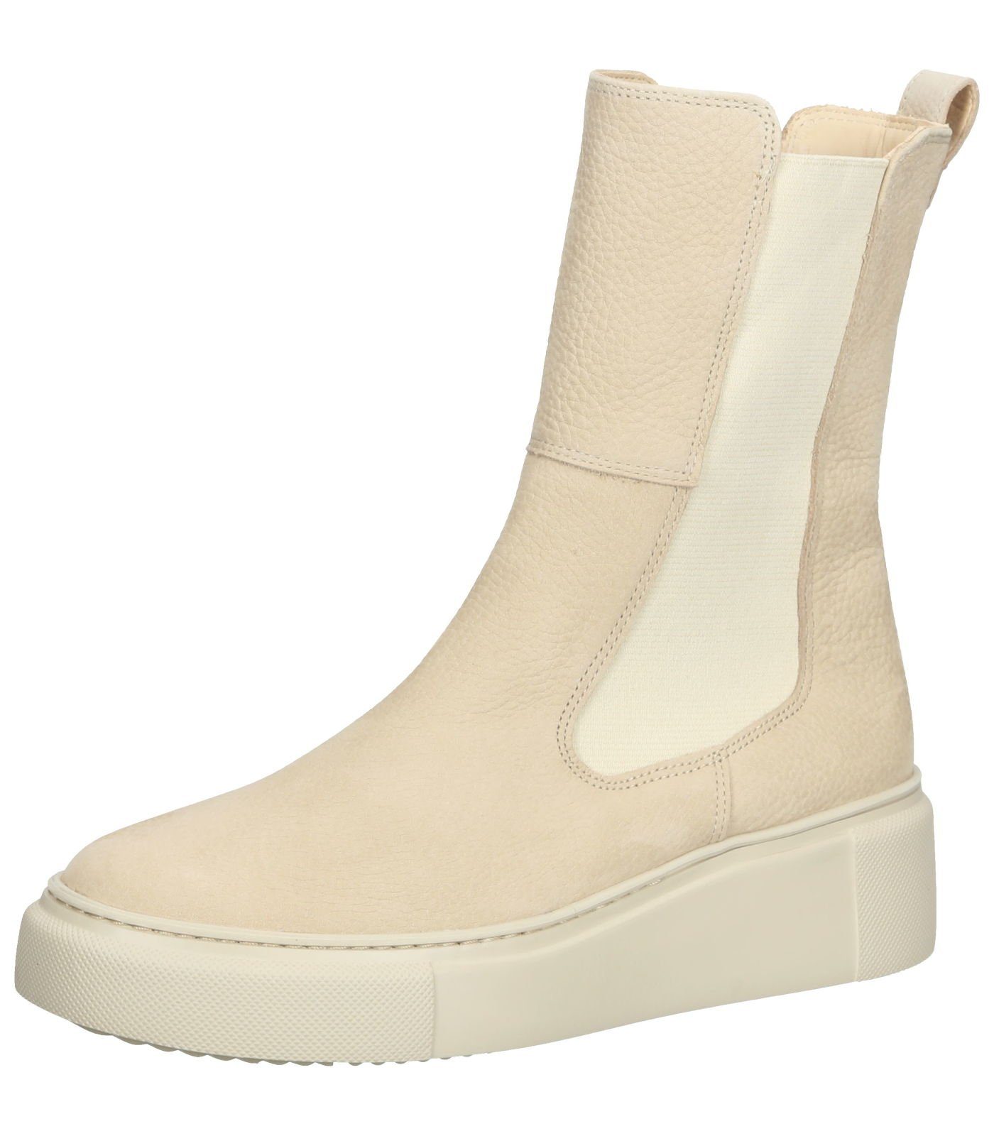 Paul Green Stiefelette Beige Stiefelette Nubukleder