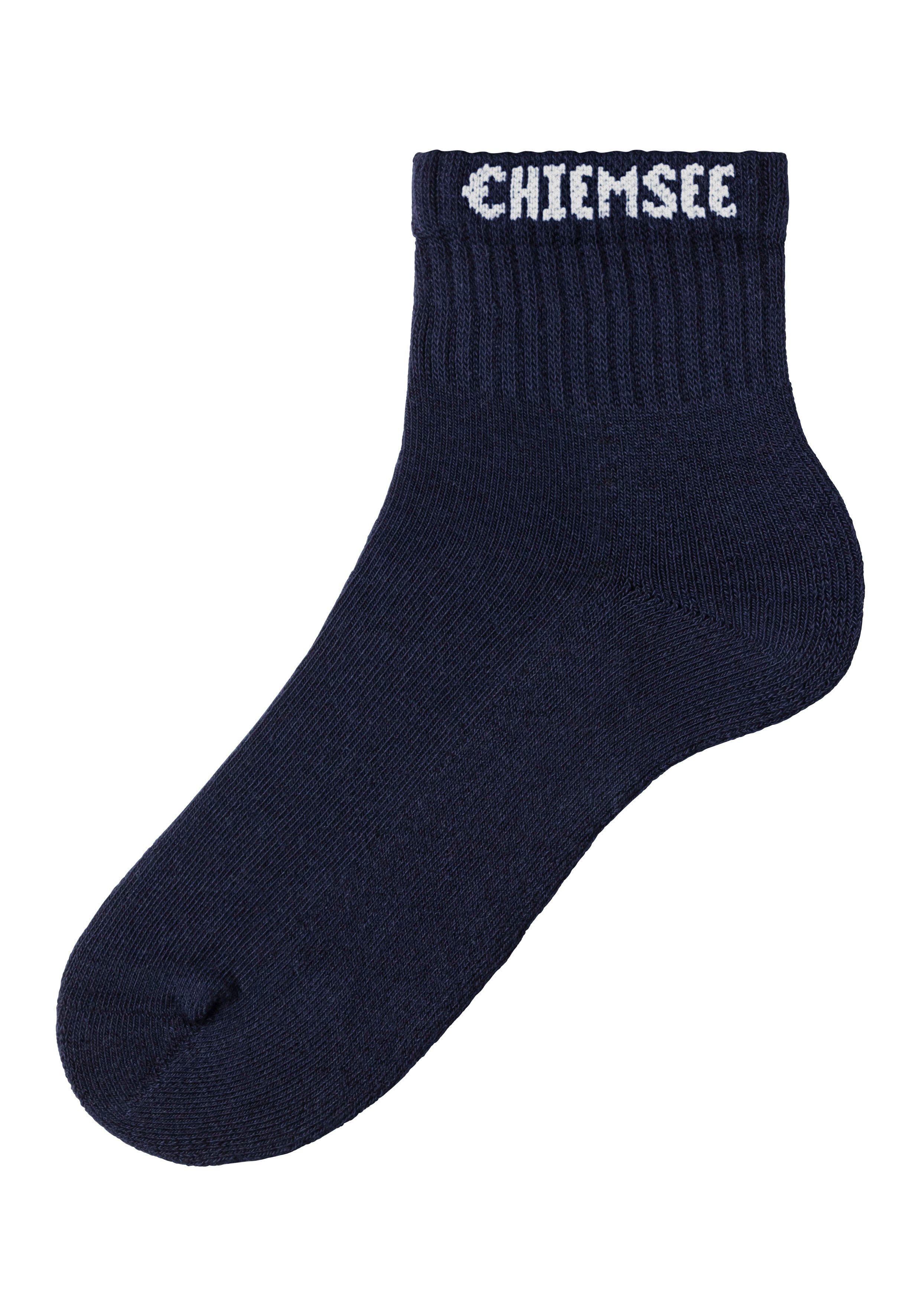 Chiemsee Kurzsocken (Packung, 6-Paar) mit eingestricktem Markennamen
