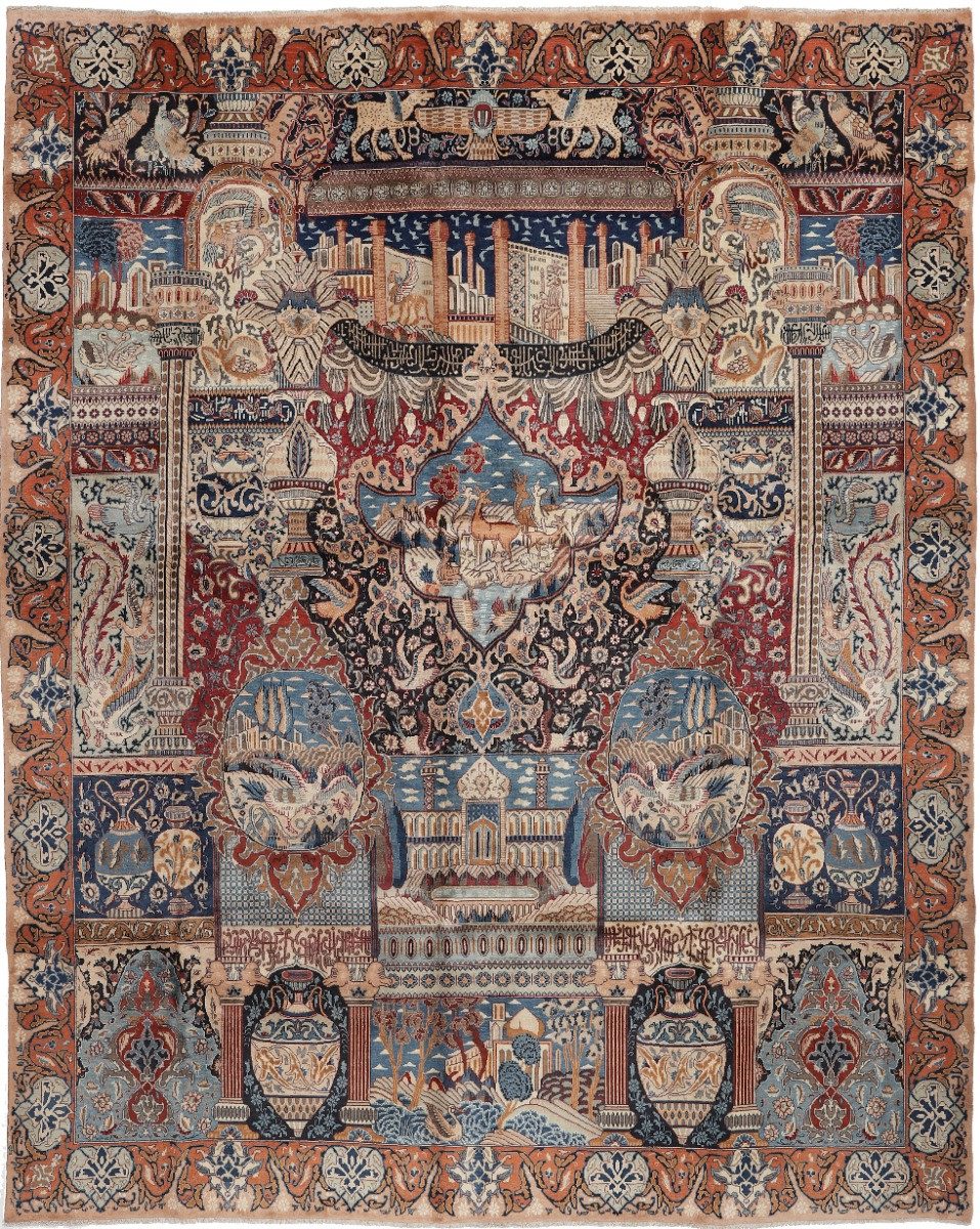 Carpet Avenue Teppich Kaschmar 380x302, Rechteck, Höhe: 10 mm