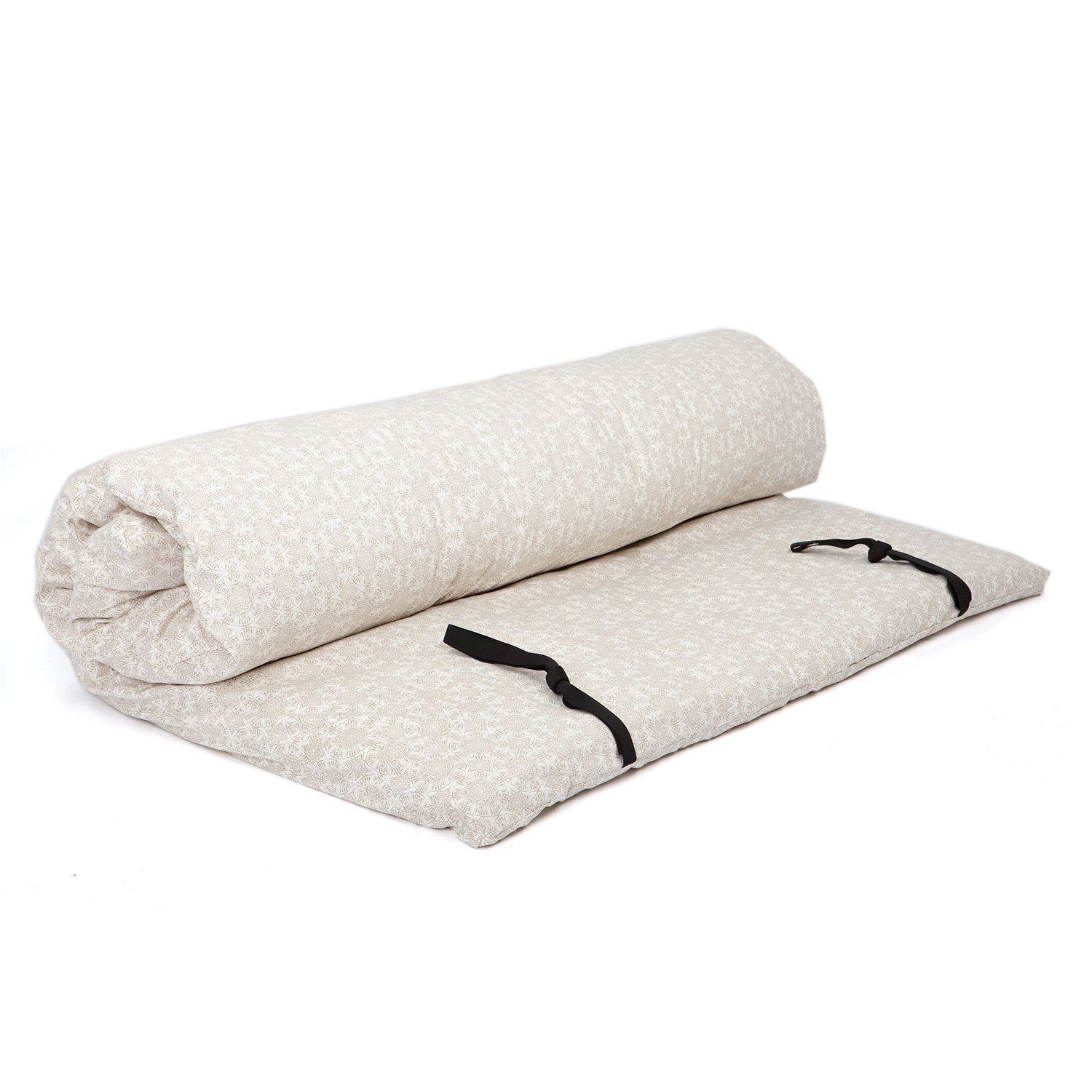 bodhi Meditationskissen Maharaja Collection: Shiatsumatte, 4-lagig Madurai (ecru), 120 cm