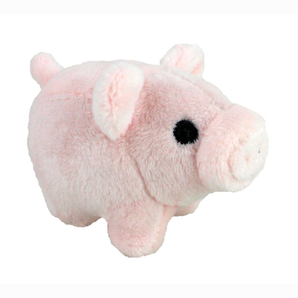 K-Toys Kuscheltier Schwein Glücksschweinchen, Plüsch rosa ca. 7 cm -Mitgebsel (1-St)