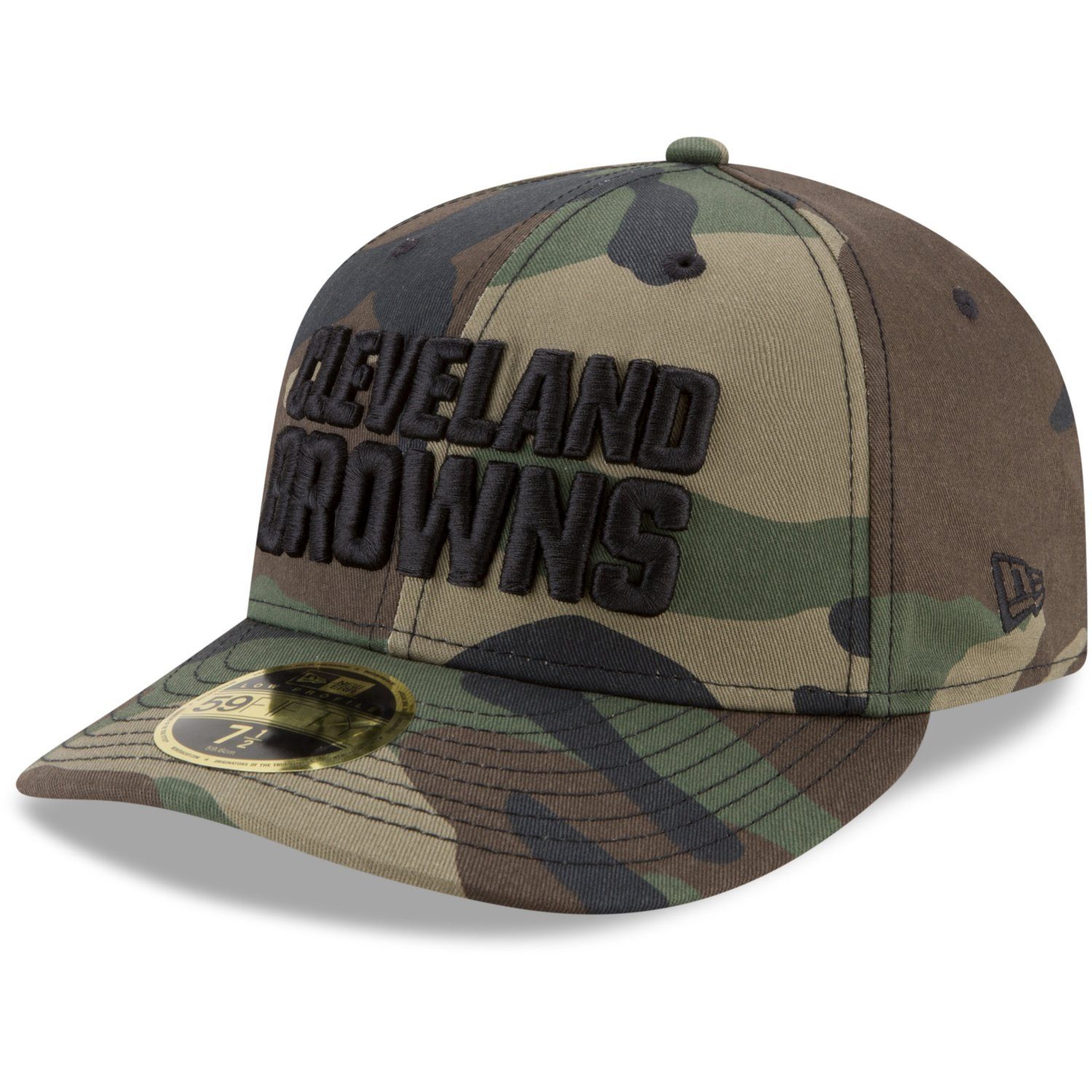 Cleveland Low Teams Profile New Fitted woodland Browns Cap NFL 59Fifty Era