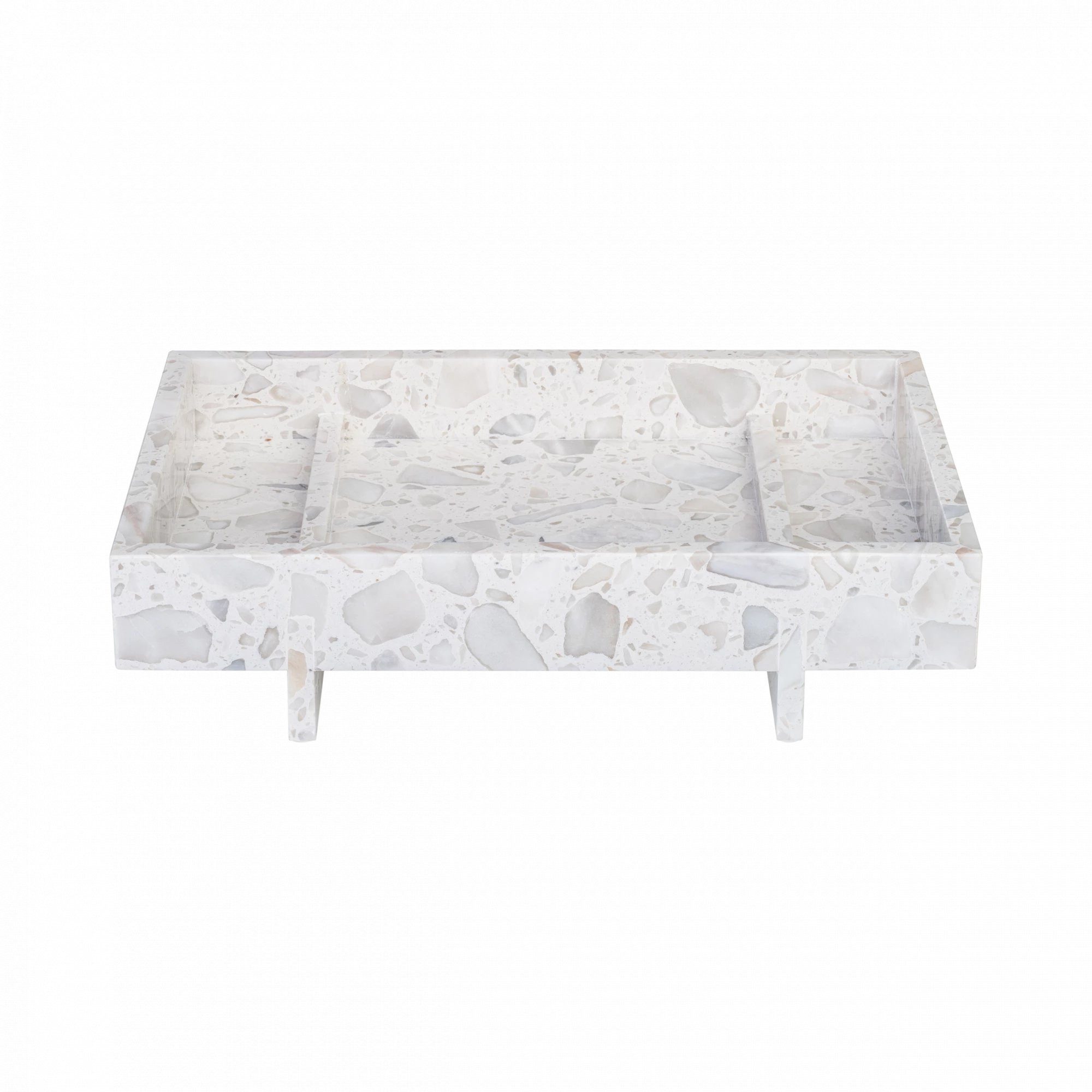 blomus Tablett -ABENTO- Elegantes Tablett aus Marmor: Vielseitiges Design, Marmor, Hochwertig, Marmor, 30x18x7,5cm, Designer, 3 Farben, Luxuriös, Pflegeleicht