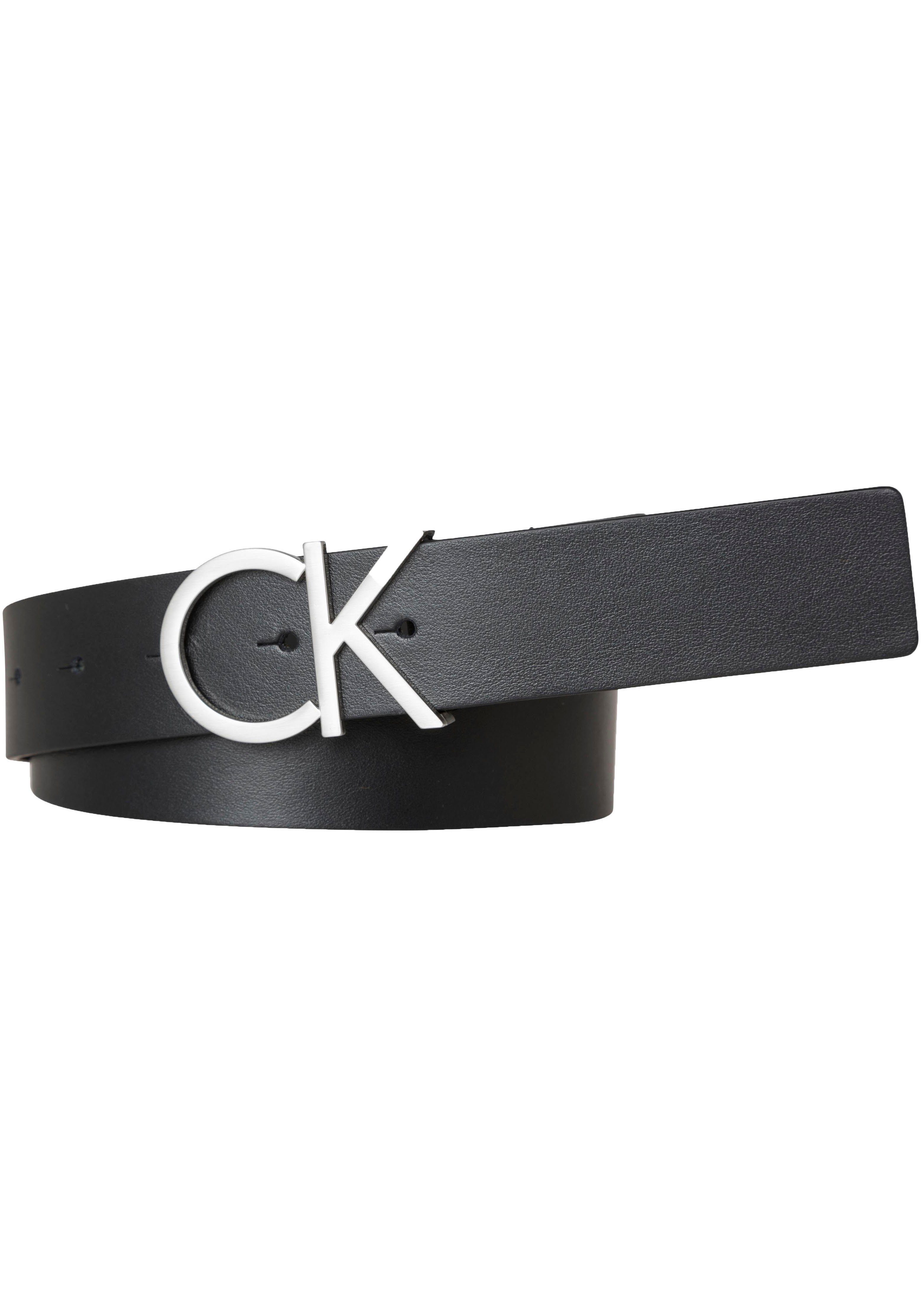 Calvin Klein Ledergürtel CK ADJ.LOGO BELT günstig online kaufen