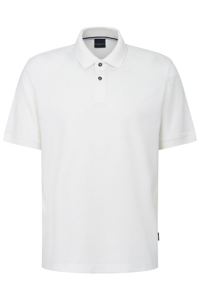 T-Shirt HERREN POLO 1/2 ARM wei