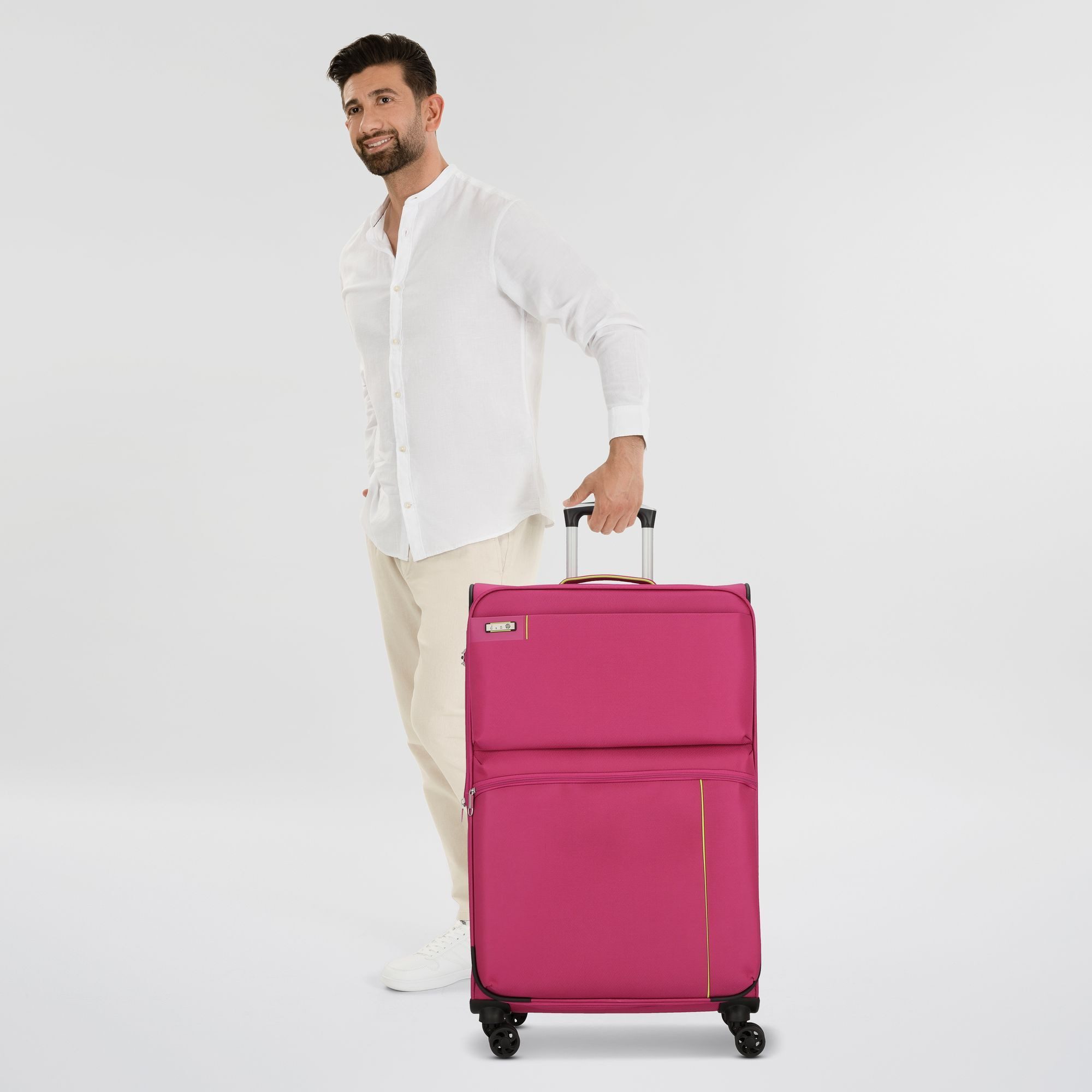 D&N Weichgepäck-Trolley Travel Line 6704, 4 günstig online kaufen