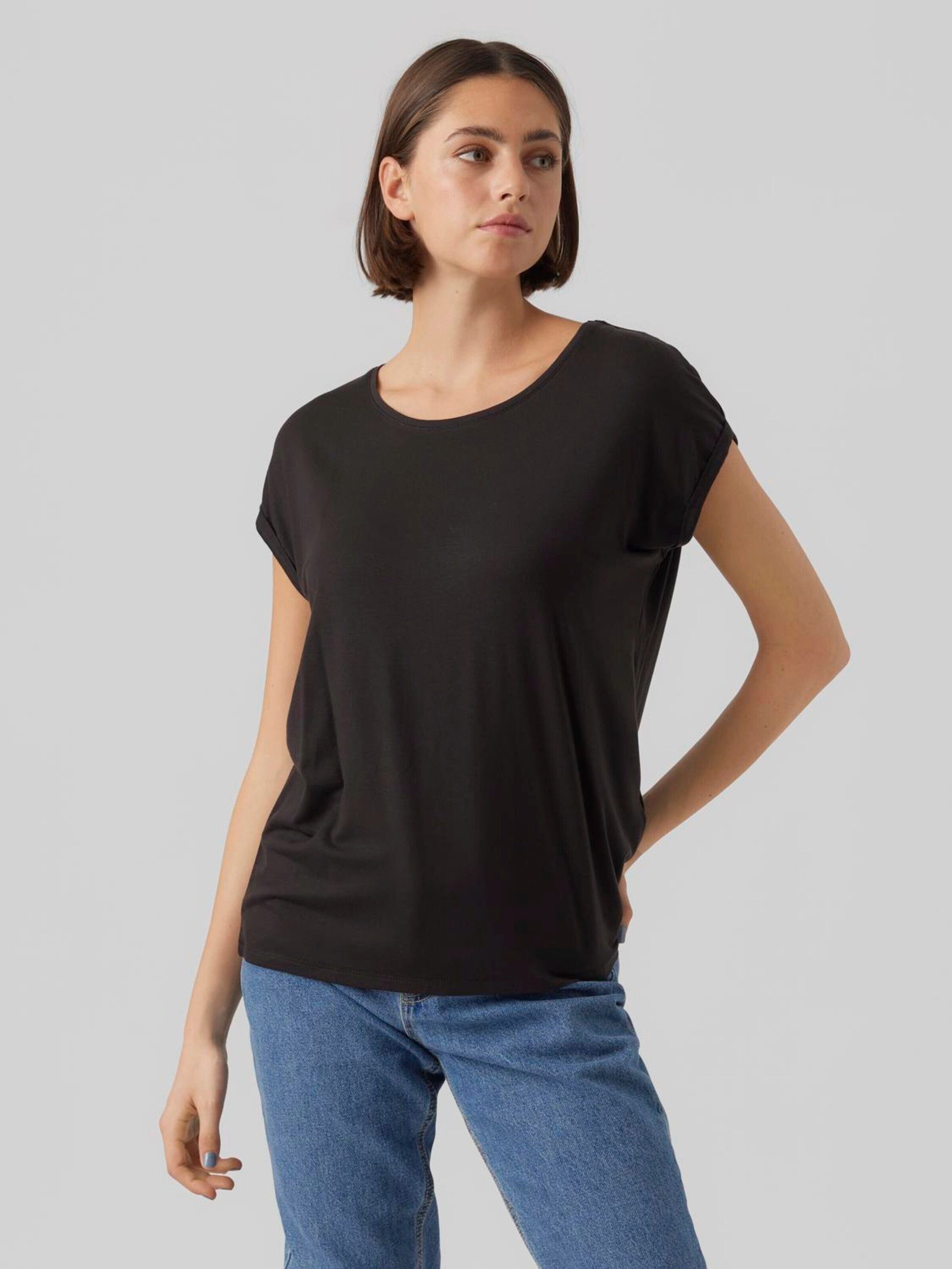 Vero Moda T-Shirt VMAVA (1-tlg) Plain/ohne Details günstig online kaufen