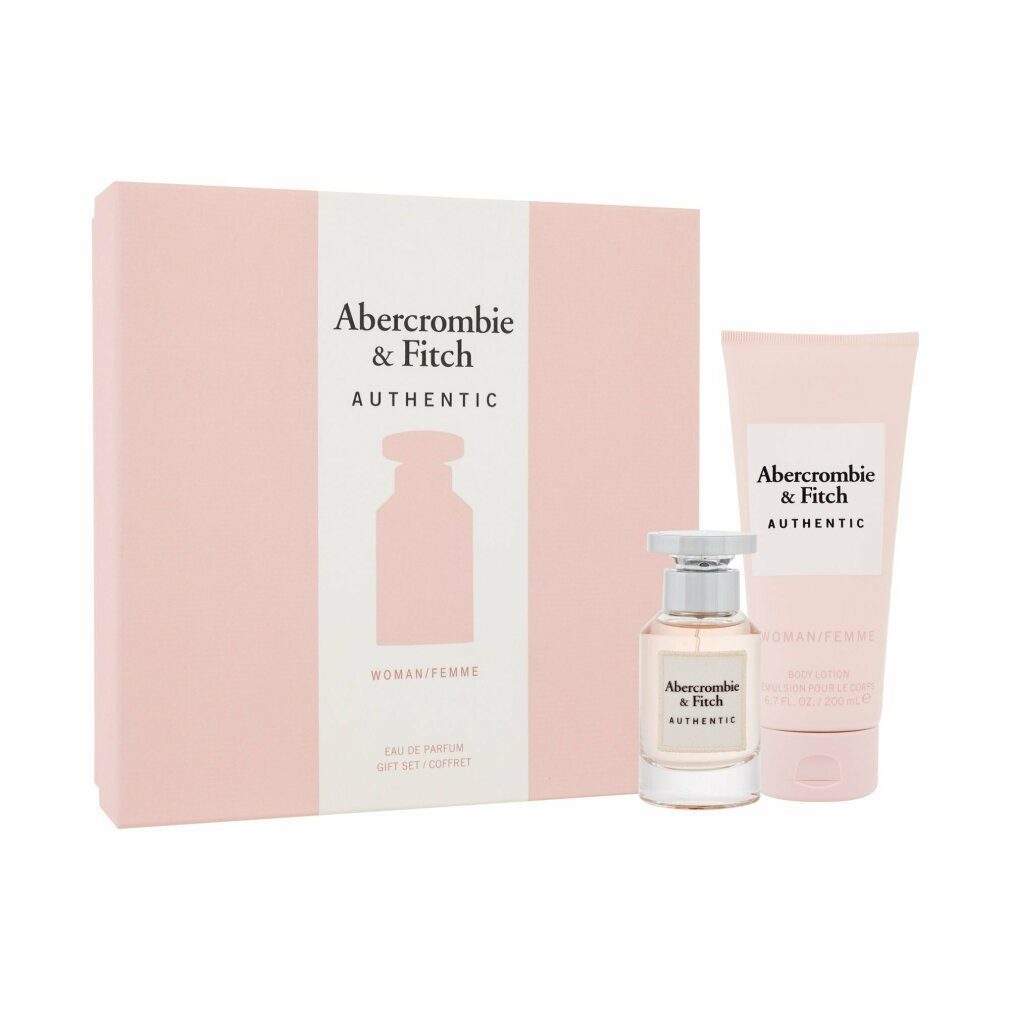 Abercrombie & Fitch Eau de Parfum Authentic Set Eau de Parfum (EdP) 50ml + Bodylotion 200ml