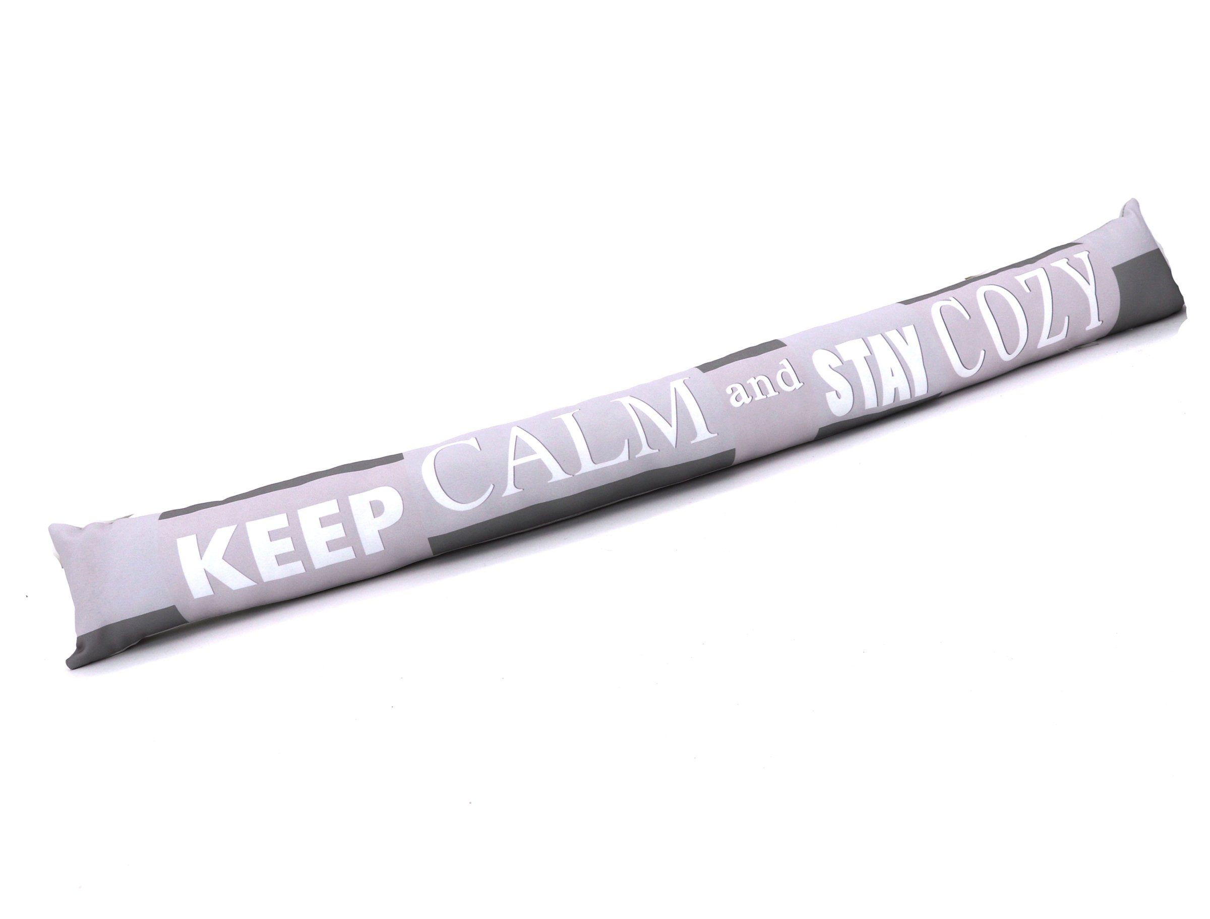 heimtexland Zugluftstopper Windstopper Deko Türdichtung Fensterdichtung Kälteisolierung, Typ378, 1-tlg., Energie sparen - optimale Abdichtung für Tür und Fenster