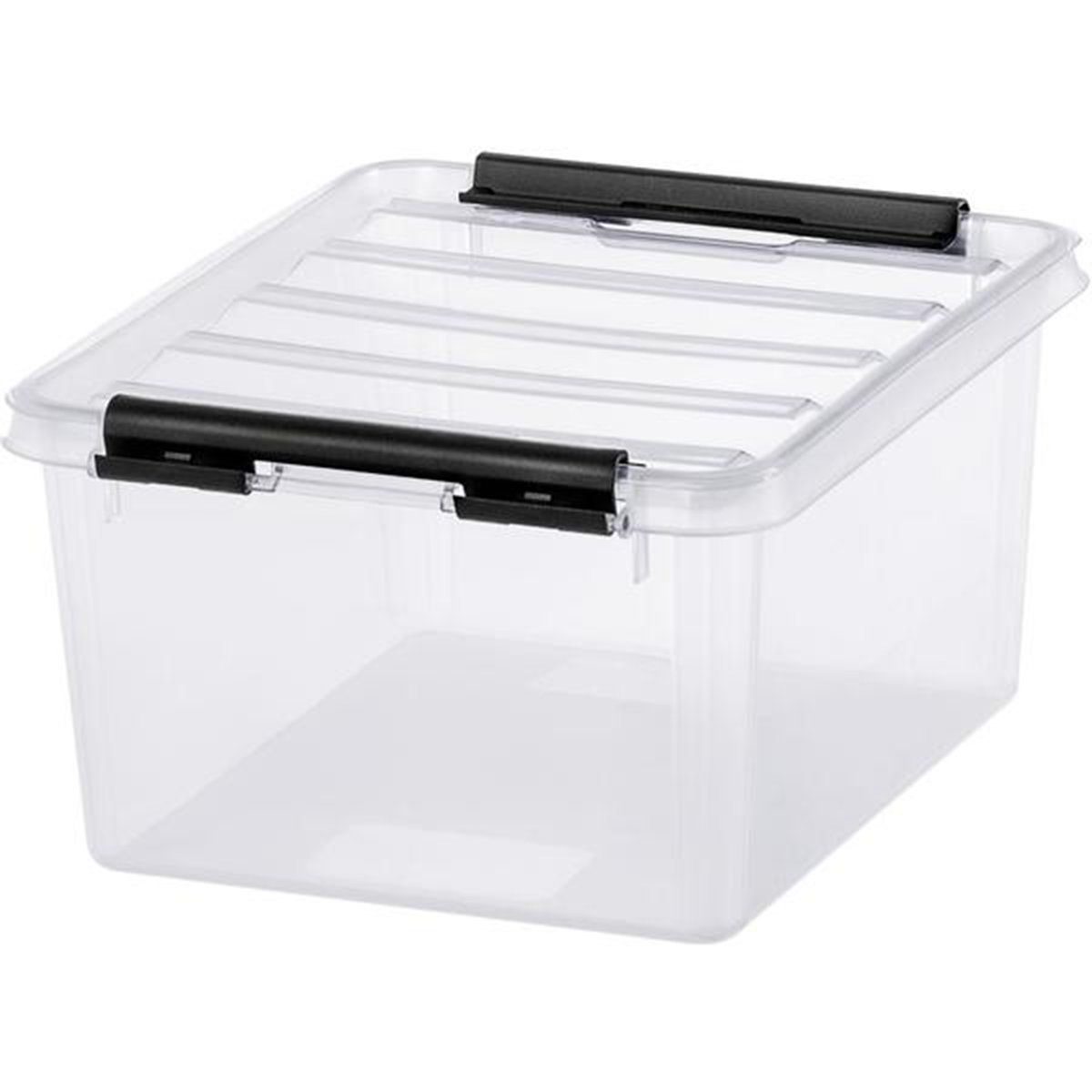 Aufbewahrungsbox Hobby Box 2 m. Deckel transparent