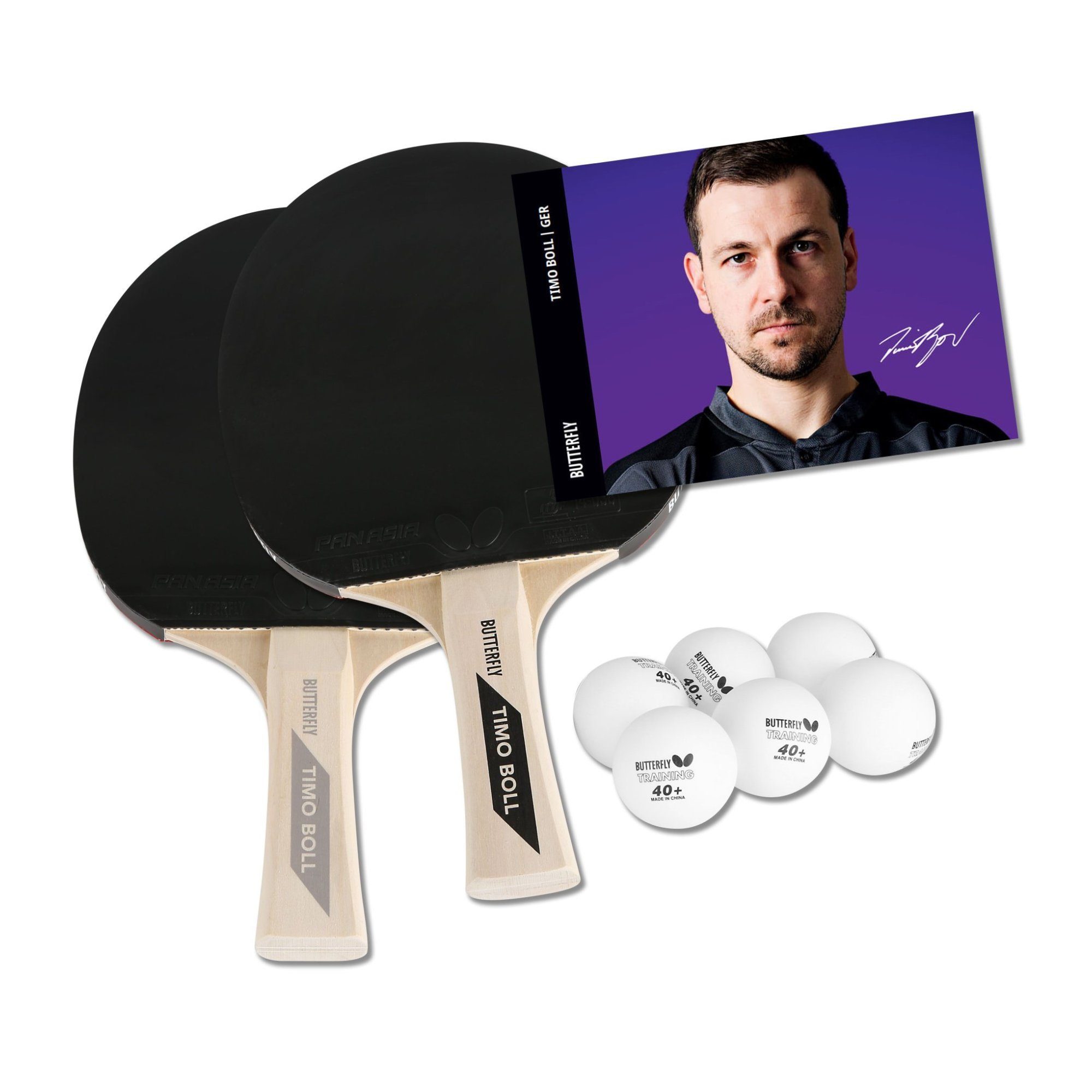 Tischtennisschläger Butterfly Timo Boll Set