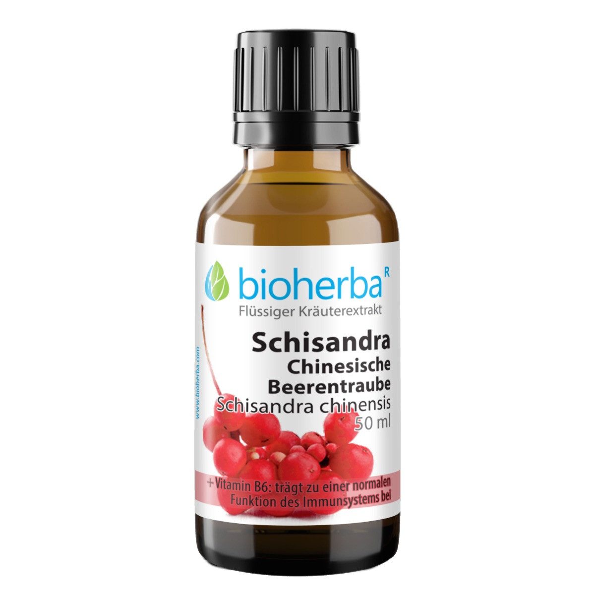 BIOHERBA R Schisandra Chinesische Beerentraube Schisandra chinensis 50 ml Nahrungsergänzungsmittel