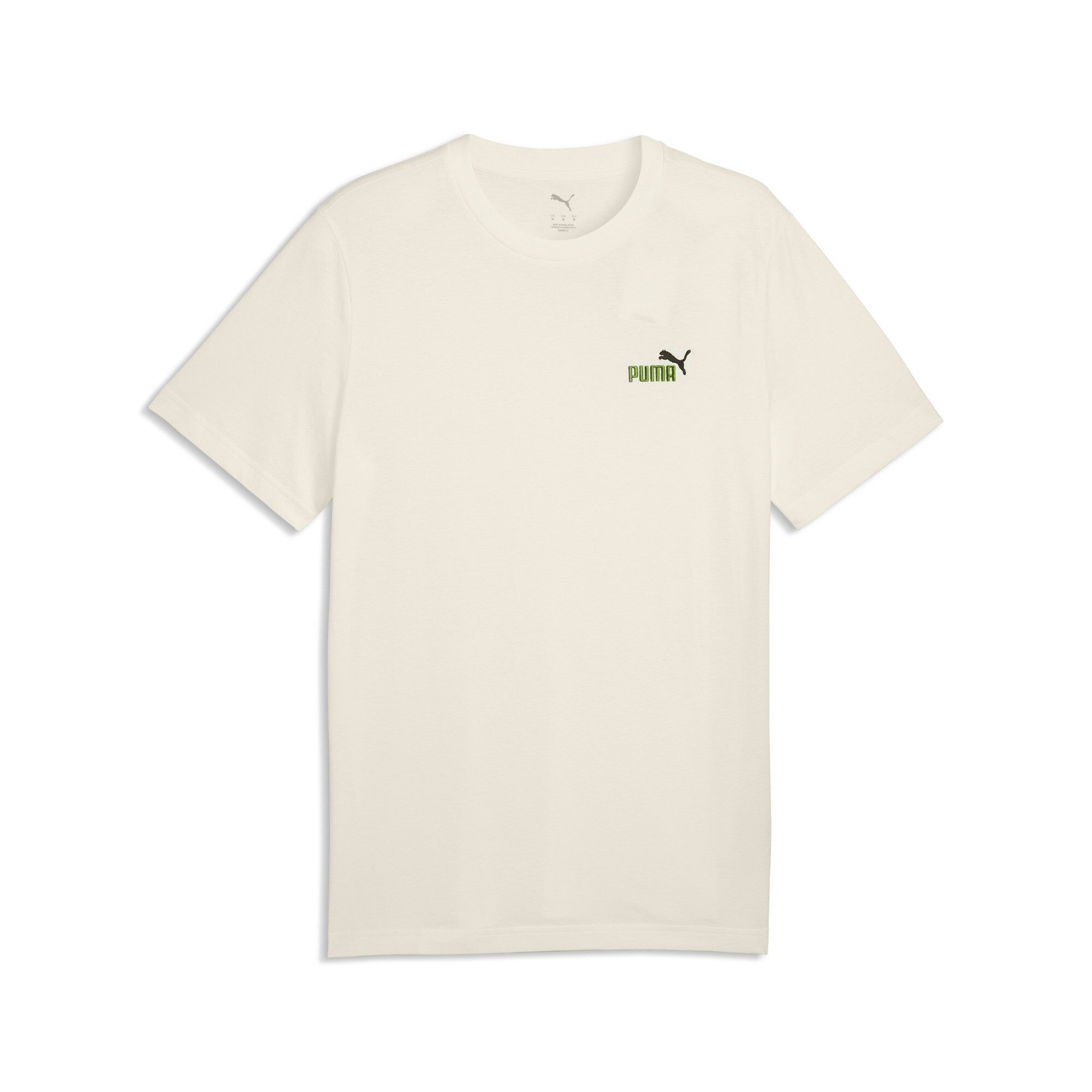 PUMA T-Shirt GRAPHICS 2 COLOR SMALL NO 1 LOGO TEE mit Rundhalsausschnitt, mit Kurzarm, mit Print-Applikation