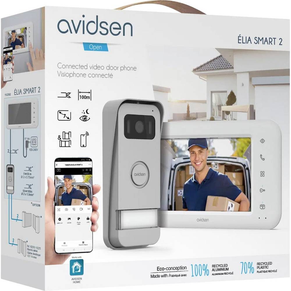 Avidsen Video-Türsprechanlage Video-Türsprechanlage 112302