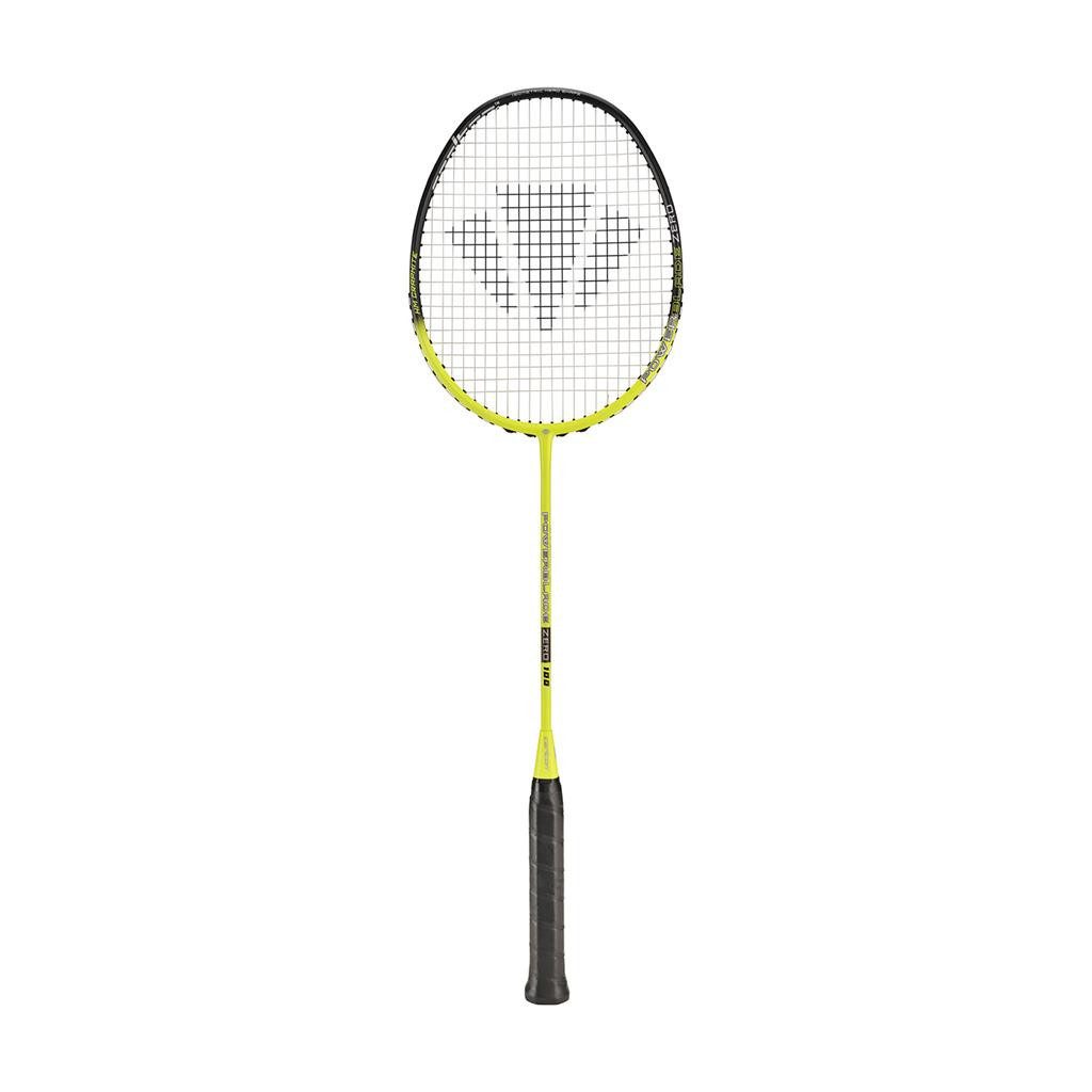 CARLTON Badmintonschläger Powerblade Zero 100 (82g/kopflastig/mittel) gelb - besaitet
