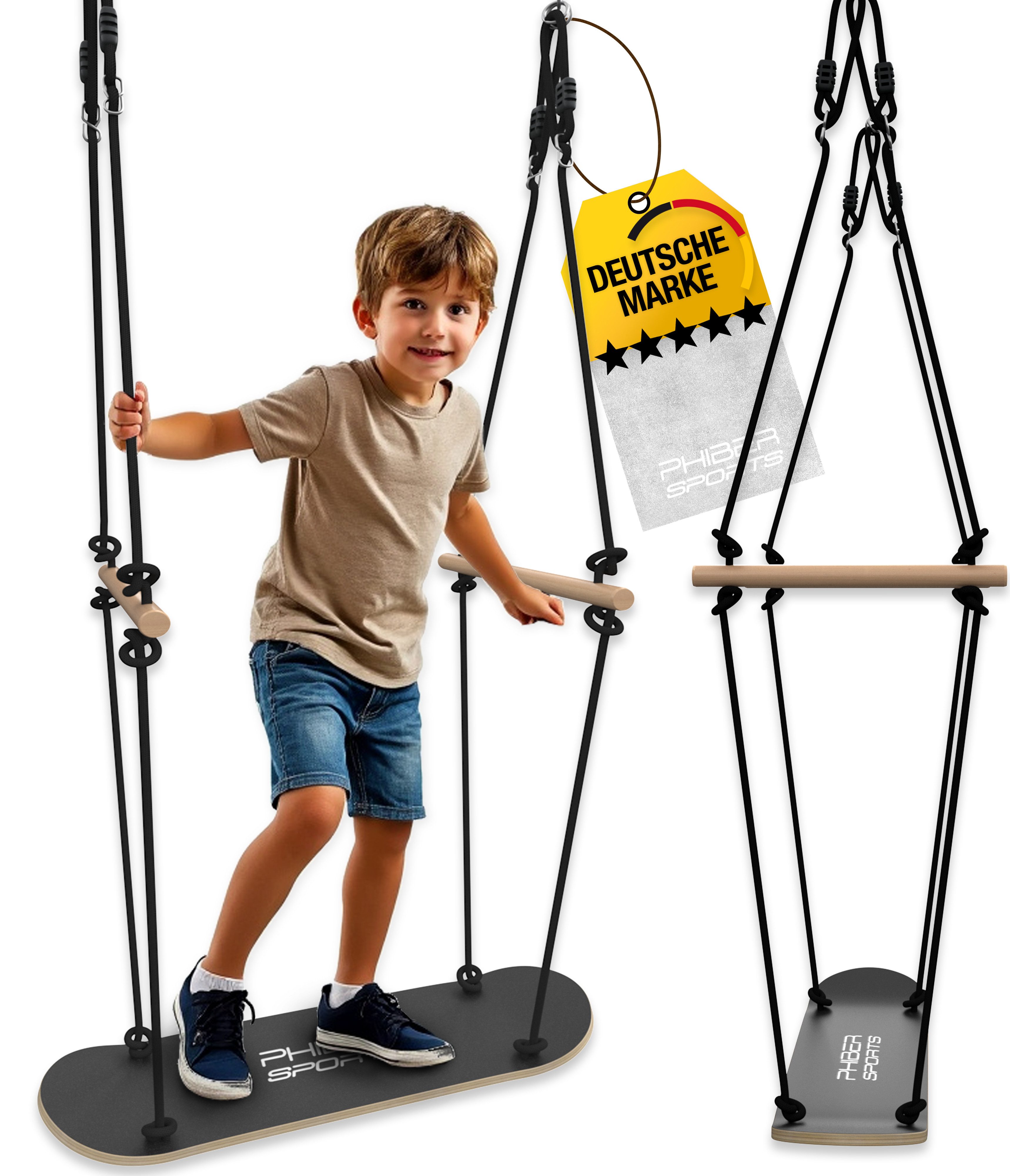 PHIBER-SPORTS Schaukelkombination PHIBER-SPORTS Skateboard Schaukel Outdoor günstig online kaufen