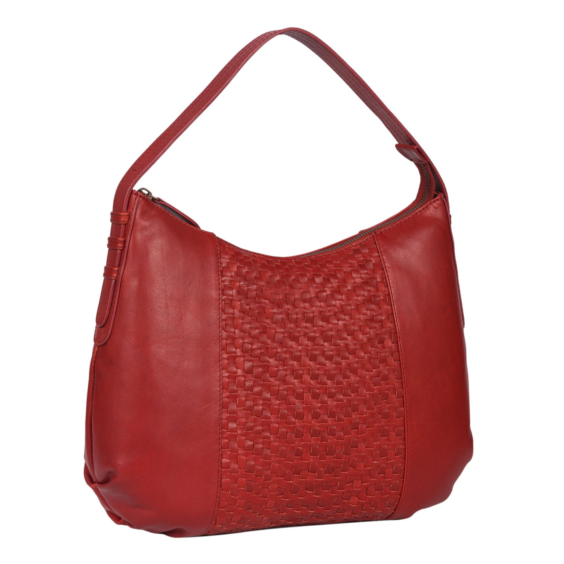 Henkeltasche Damen Echt Leder Schultertasche Kleine Vintage Hobo Bag Beutel