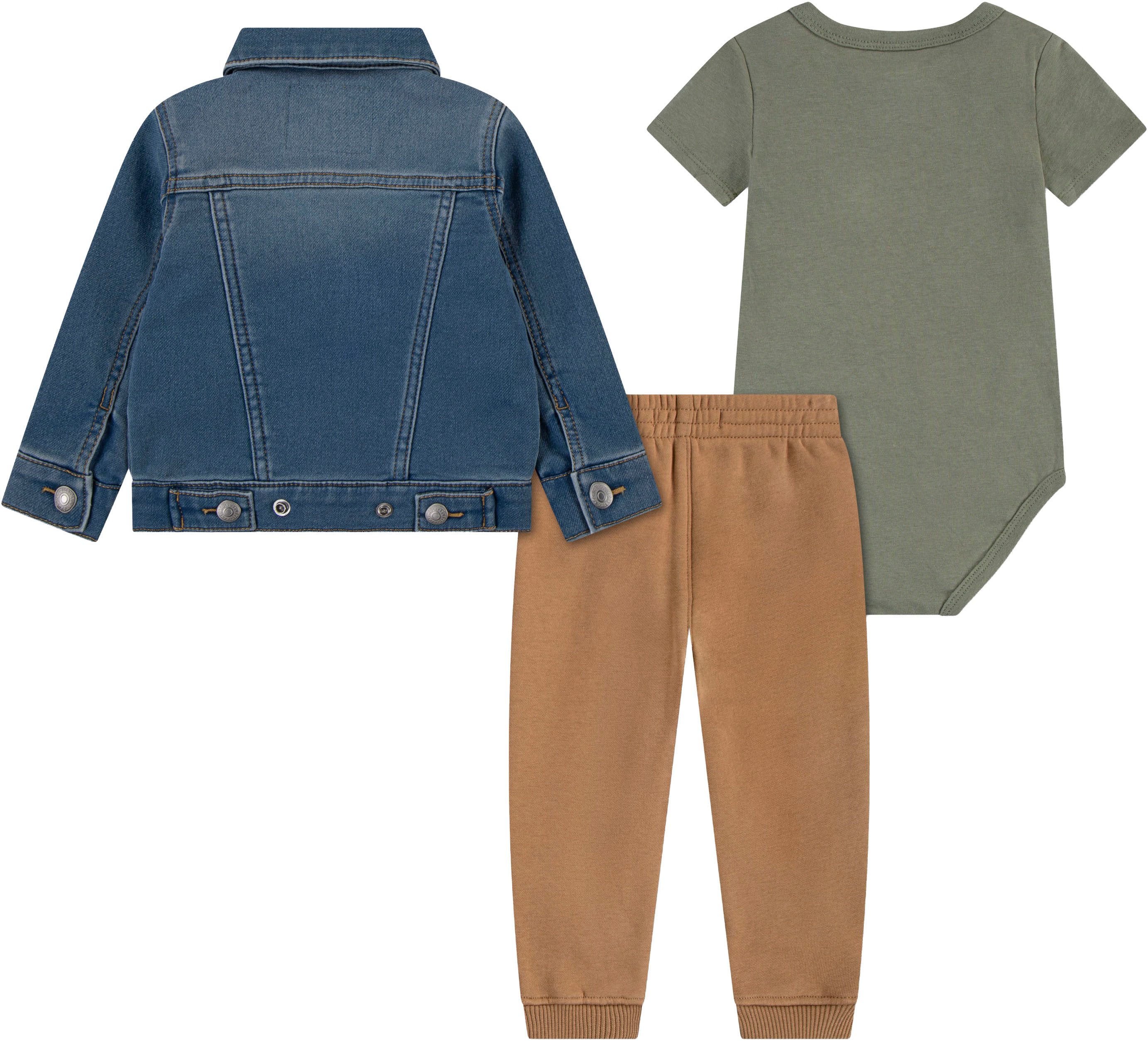 Levi's® Kids Body & Hose LVB TRUCKER, TEE,JOGGER (3-tlg) und Jeansjacke, for Boys