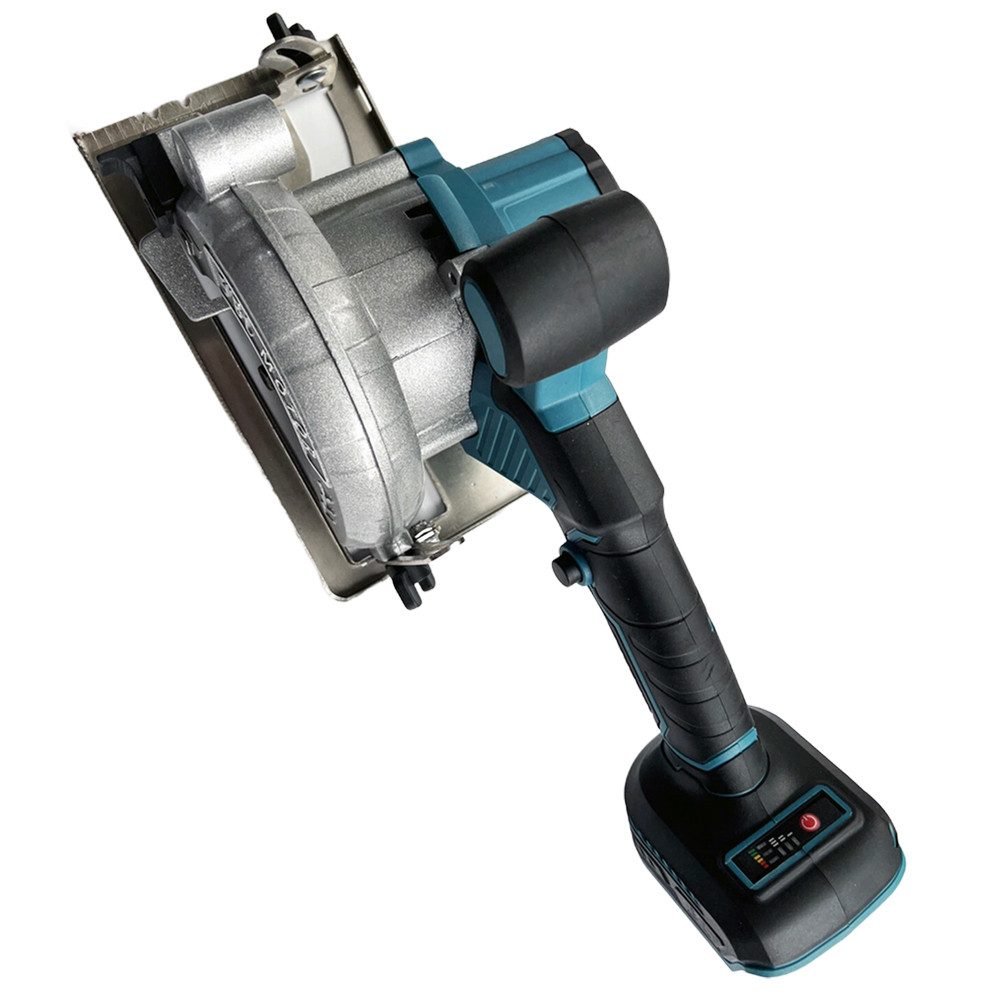 PODOFO Akku-Handkreissäge 5" Bürstenlose Akku-Kreissäge, Ohne Akku, Geeignet zum Schneiden von Holz, Metall, Fliesen und PVC