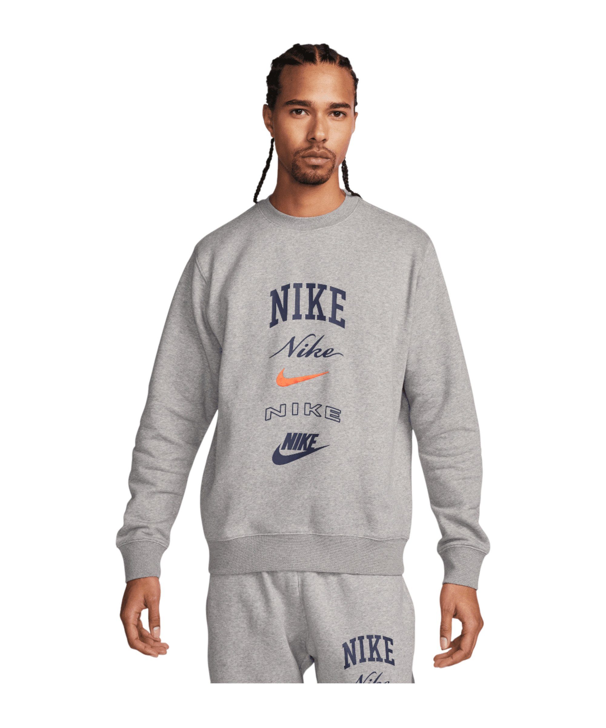 Nike Sportswear Sweatshirt Club Fleece Crew Sweatshirt