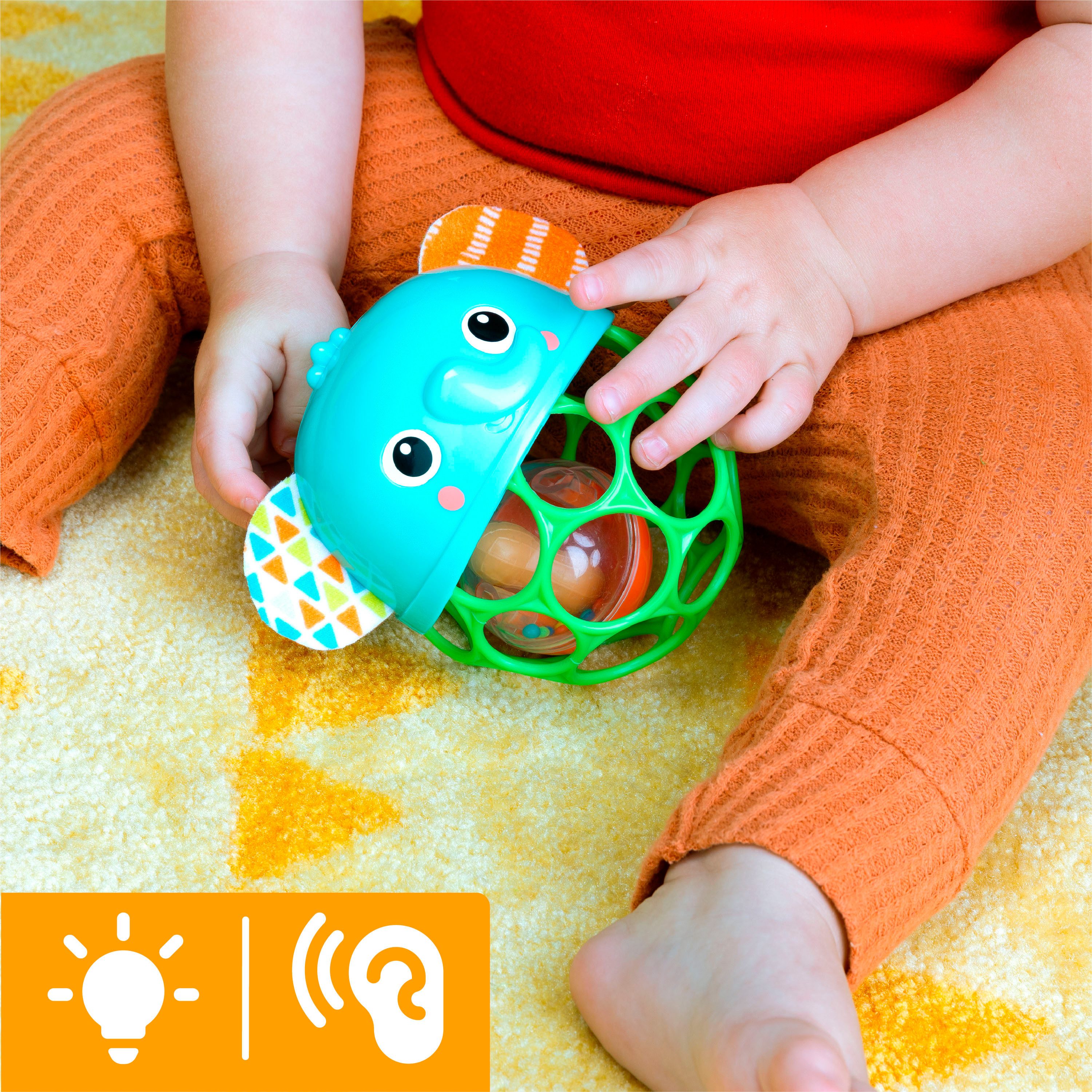 Bright Starts Lernspielzeug Giggle & Glow Musical Light-Up Toy, mit Licht u günstig online kaufen