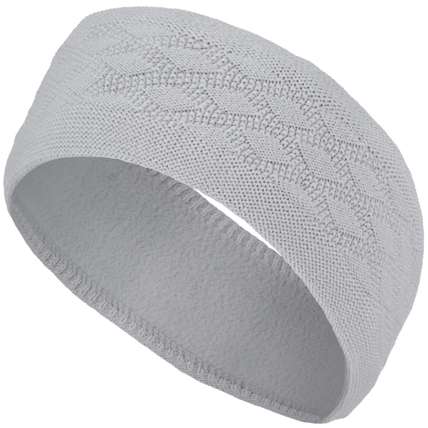 compagno Stirnband (1-St) Damen Stirnband gefüttert Ohrenschützer gestrickt Kopfband Winter