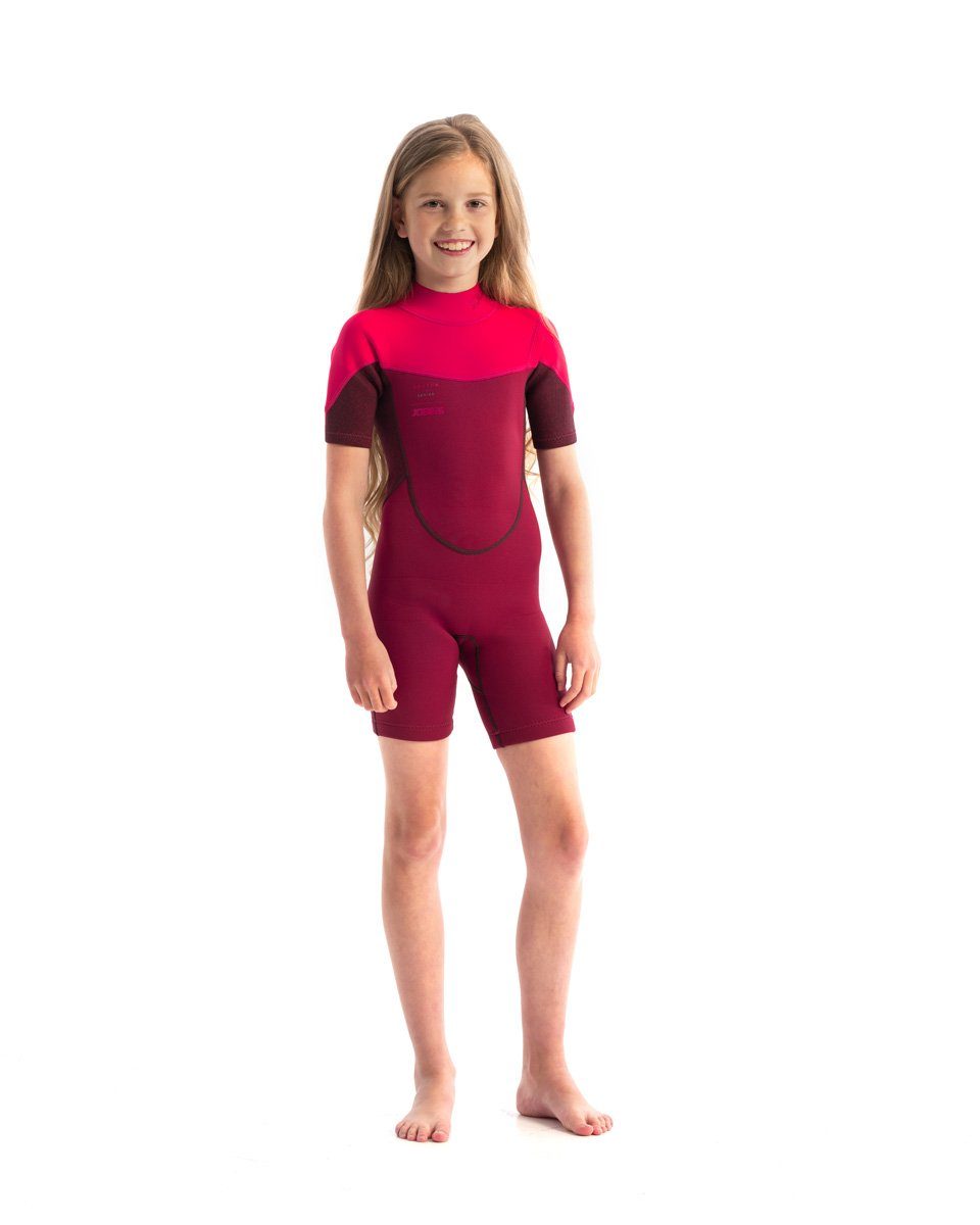Jobe Neoprenanzug Jobe Neoprenanzug Jobe Boston 2mm Shorty Wetsuit Kids pink