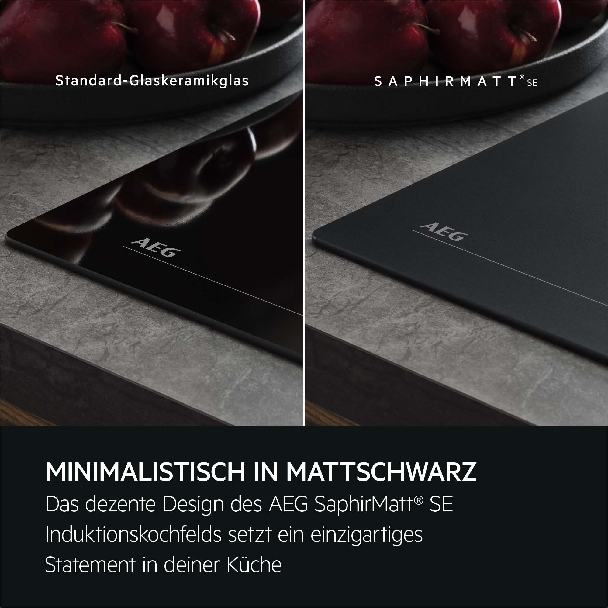 AEG Induktions-Kochfeld Serie 5000 TO841A0FIT, Bis zu 3x weniger sichtbare Kratzer – Made in Germany – Bild 4 von 5