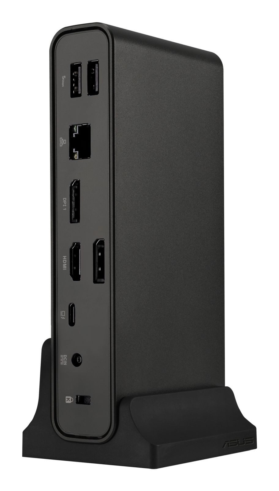 Asus Laptop-Dockingstation Triple Display USB-C Dock Duo DC301 Kabelgebunden Schwarz