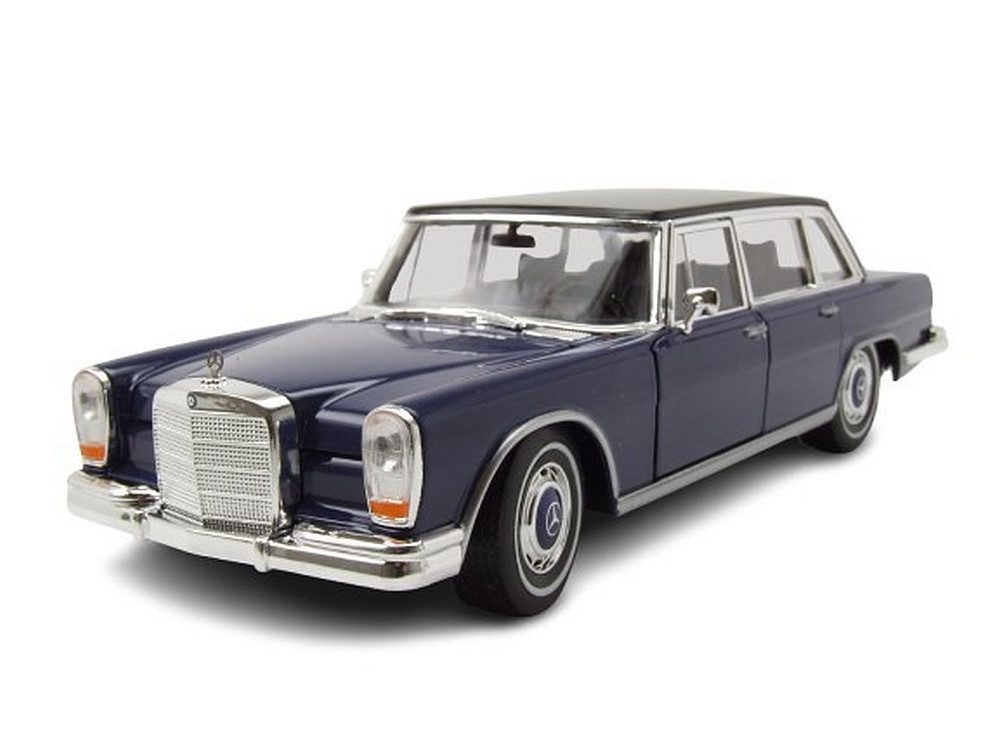 Modellauto Mercedes 600 1963 dunkelblau