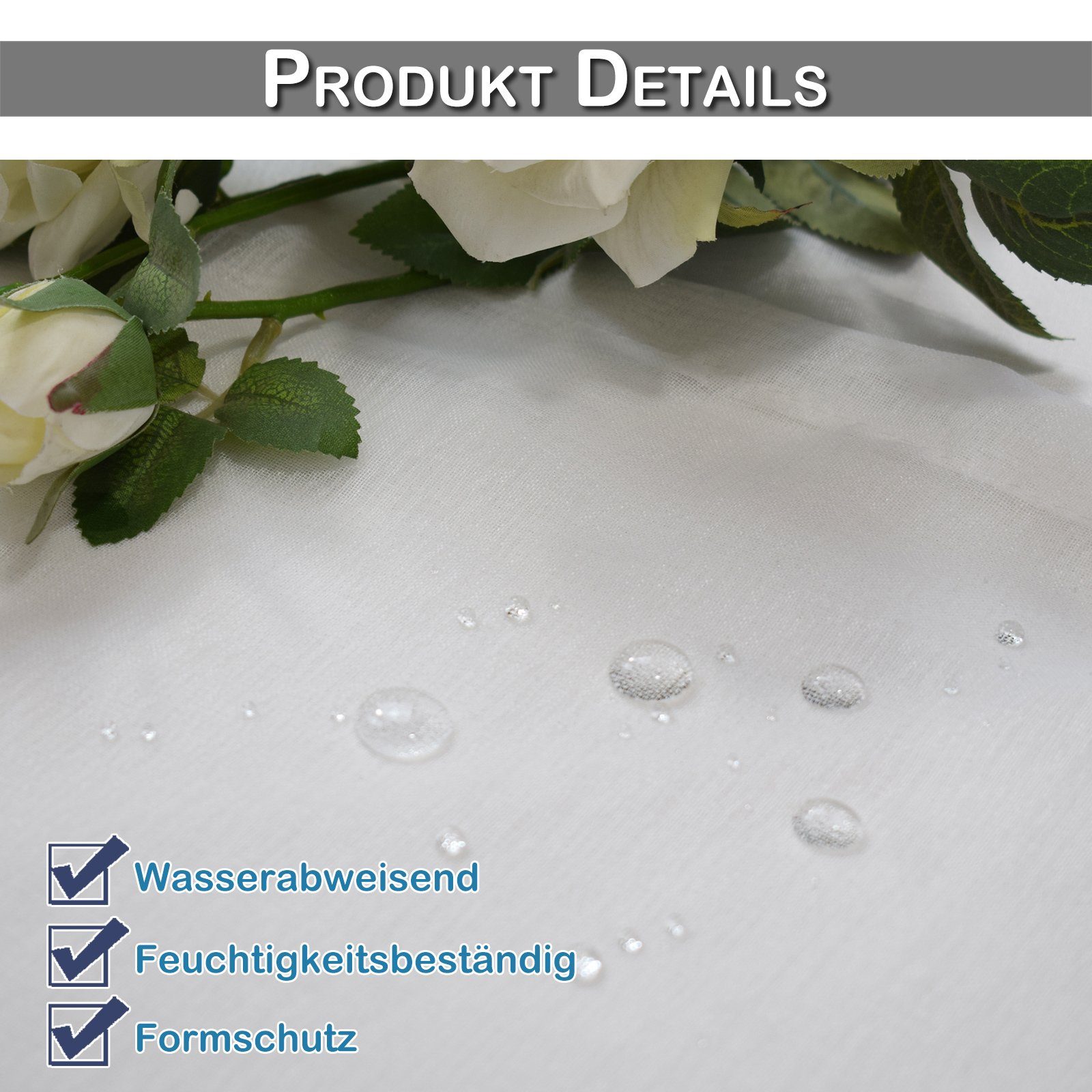 Qelus Gardine Outdoor Vorhang Wetterfest Voile günstig online kaufen