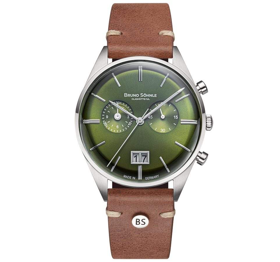 BRUNO SÖHNLE Chronograph Herrenuhr Glashütte Bruno Söhnle Merano Chronograph
