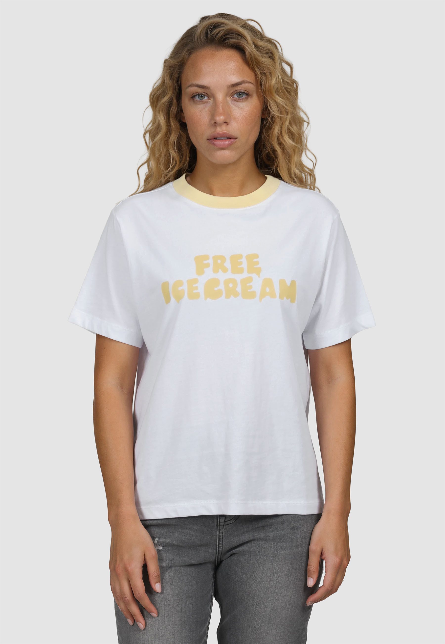 Kleinigkeit T-Shirt Kleinigkeit Free Ice Cream Shirt Girls (1-tlg)