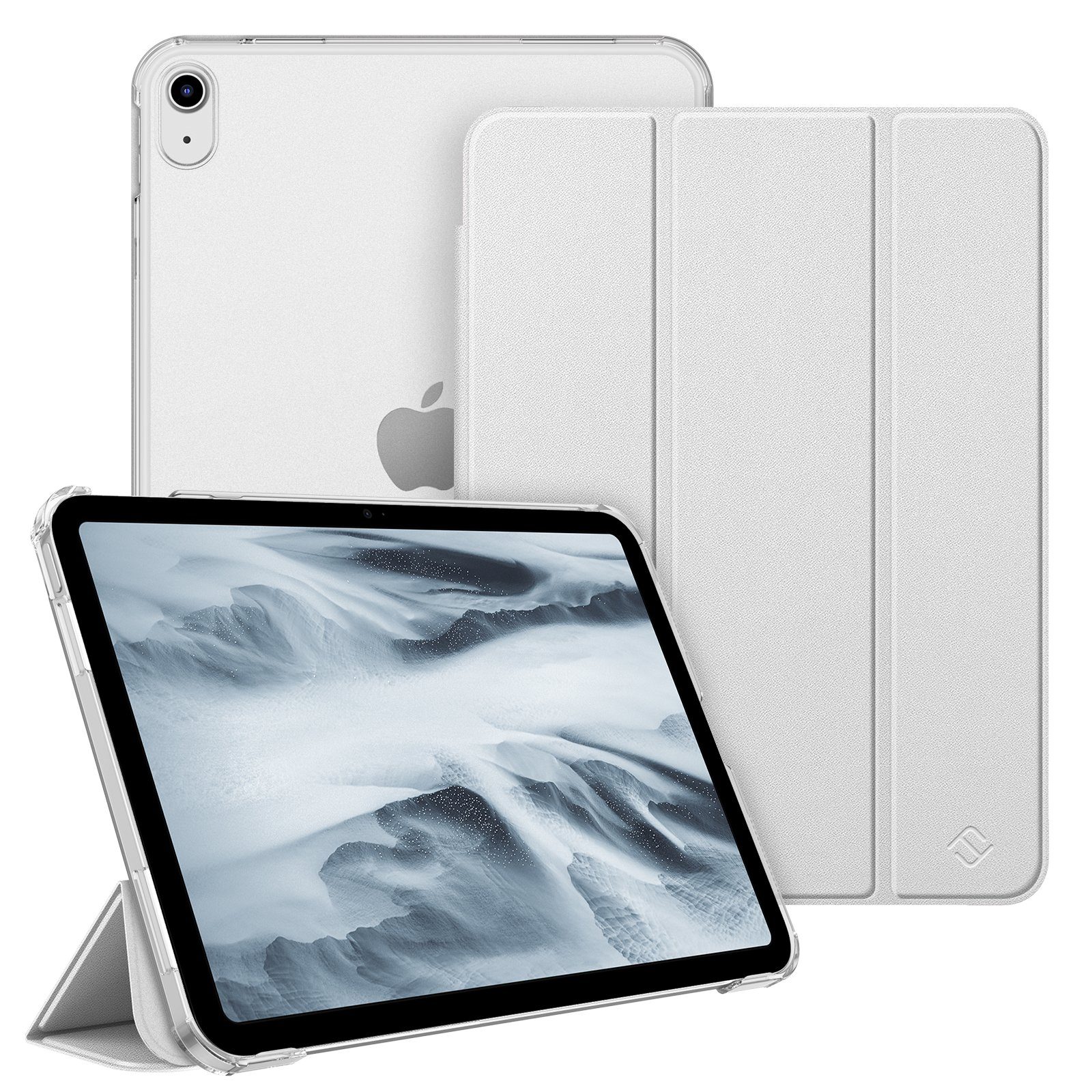 Fintie Tablet-Hülle Hülle für iPad 10. Generation 2022 10.9 Zoll - Ultradünn Schutzhülle mit transparenter Rückseite Abdeckung Cover mit Auto Schlaf/Wach