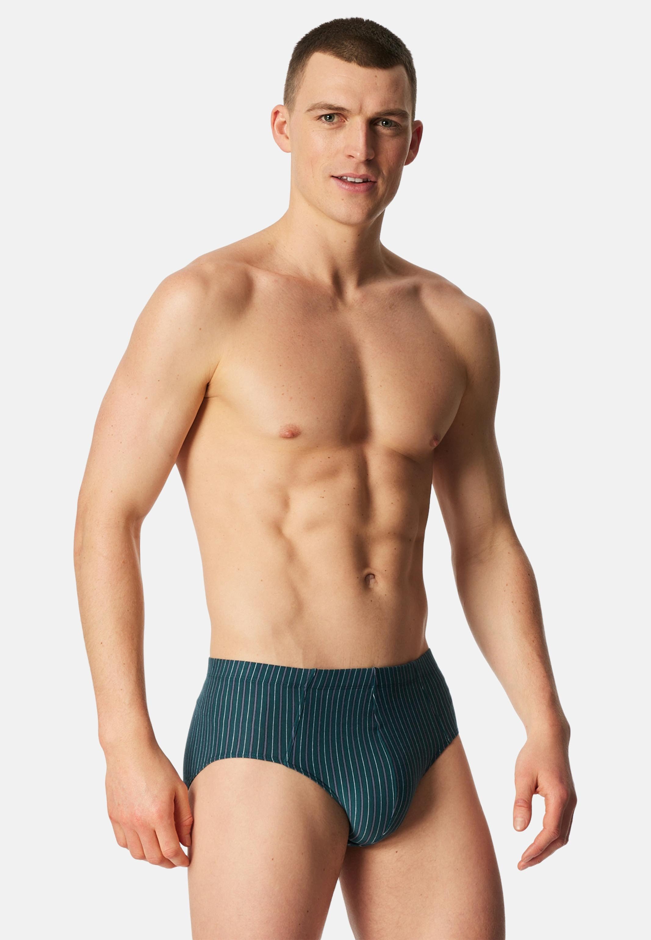 Schiesser Slip 6er Pack 95/5 Essentials - Organic Cotton (Spar-Set, 6-St) Mini Slip / Unterhose - Baumwolle - ohne Eingriff - Atmungsaktiv
