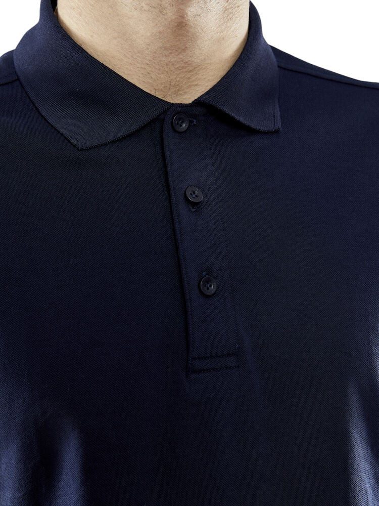 Craft Poloshirt CORE Blend (hoher Tragekomfort) navyblau Herren