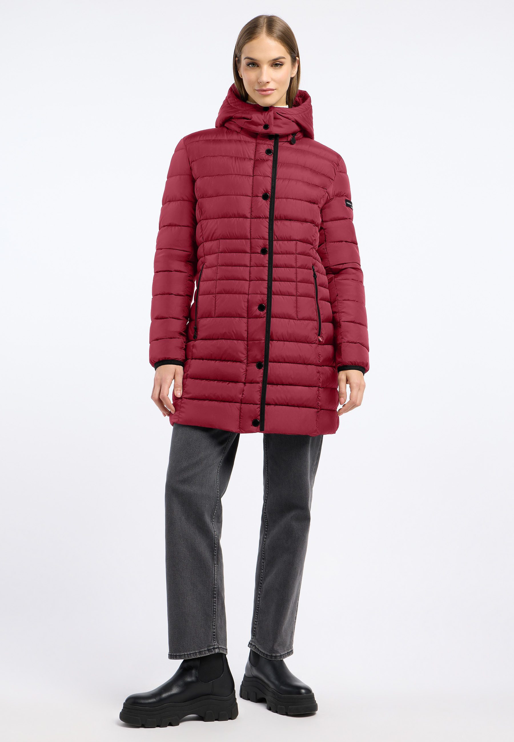 Frieda & Freddies Steppjacke Fake Down Jacket / Laura May 2 mit Taschen