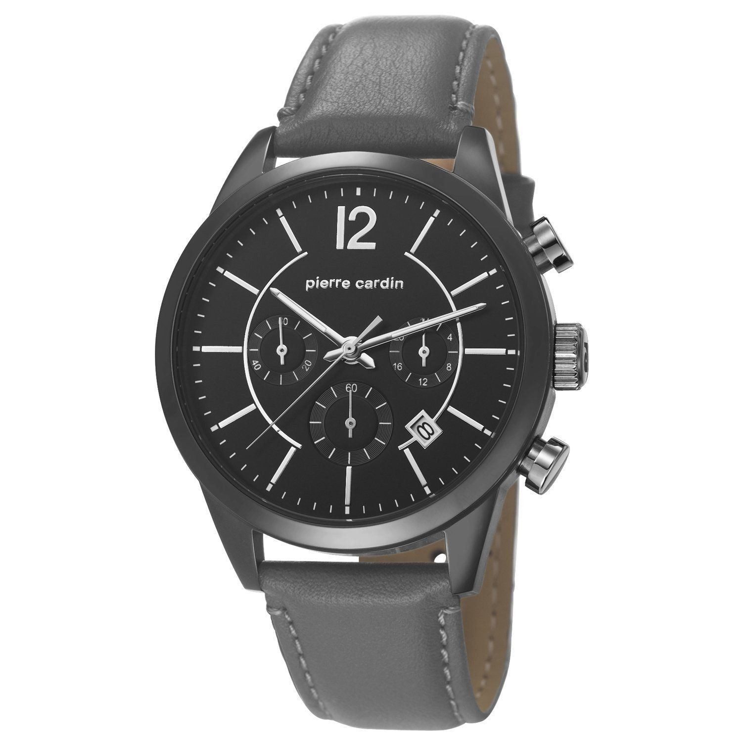 Quarzuhr Pierre Cardin TROCA CHRONO Herrenuhr PC106591F04