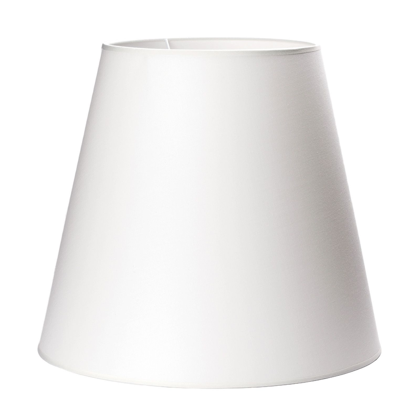 Orion Leuchten Lampenschirm Lampenschirm 45 cm Stoff Cremeweiß Aufnahme oben 12 mm